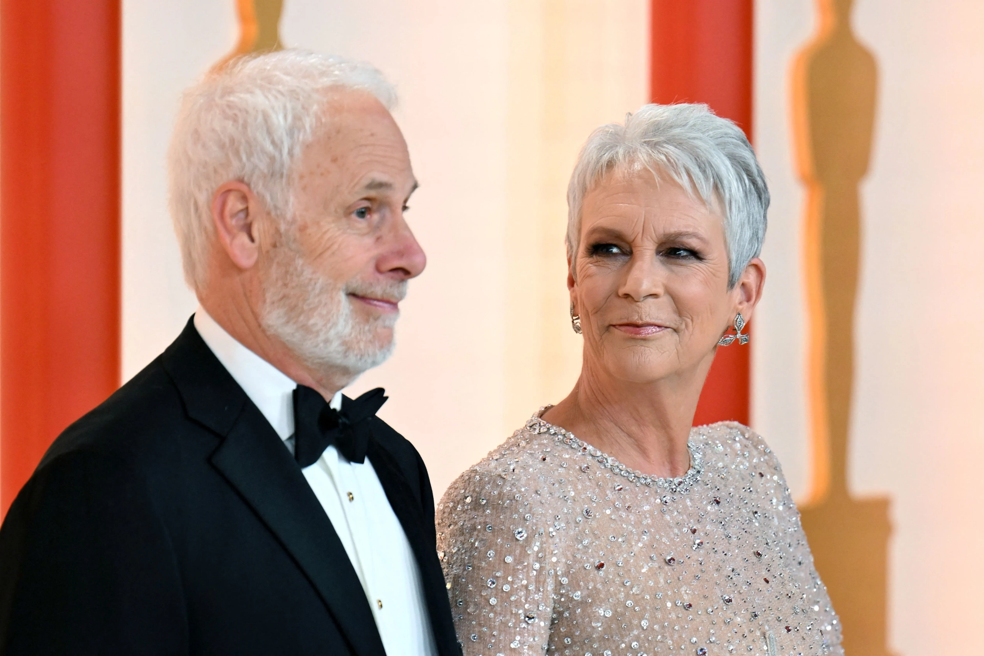 Jamie Lee Curtis and Christopher Guest at an event for The Oscars (2023)