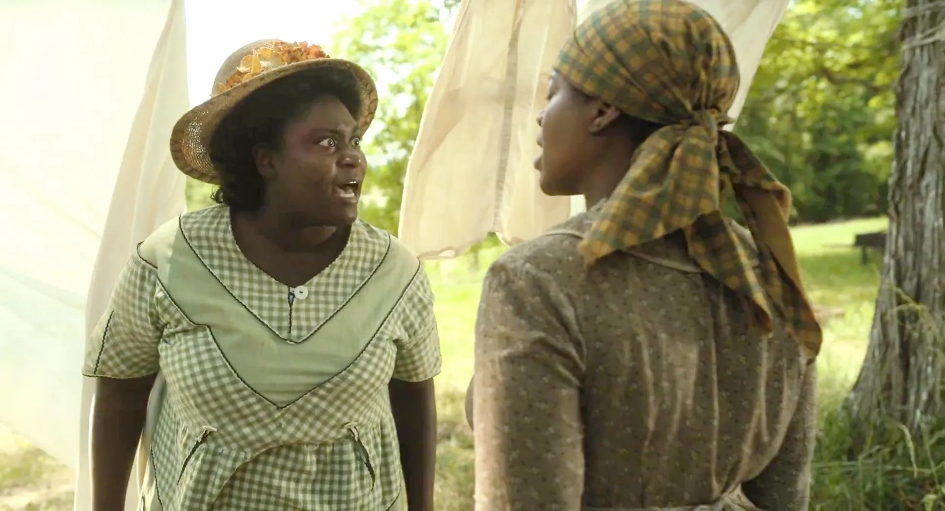 Fantasia Barrino and Danielle Brooks in The Color Purple (2023)