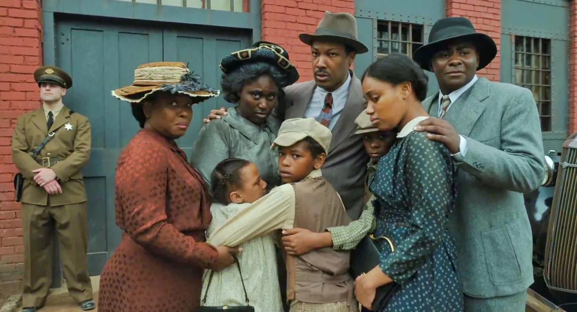 Corey Hawkins and Danielle Brooks in The Color Purple (2023)