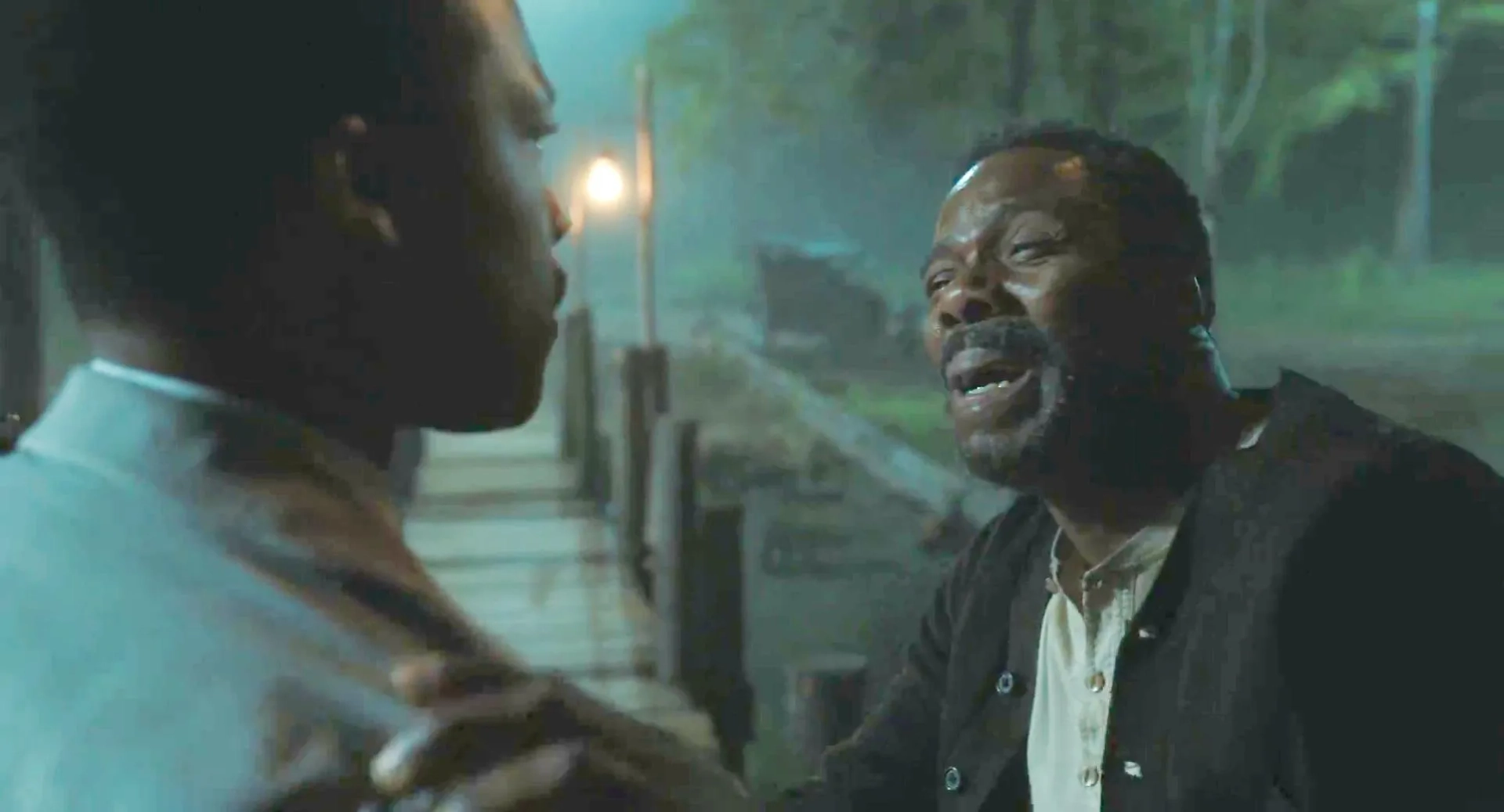 Colman Domingo and Corey Hawkins in The Color Purple (2023)