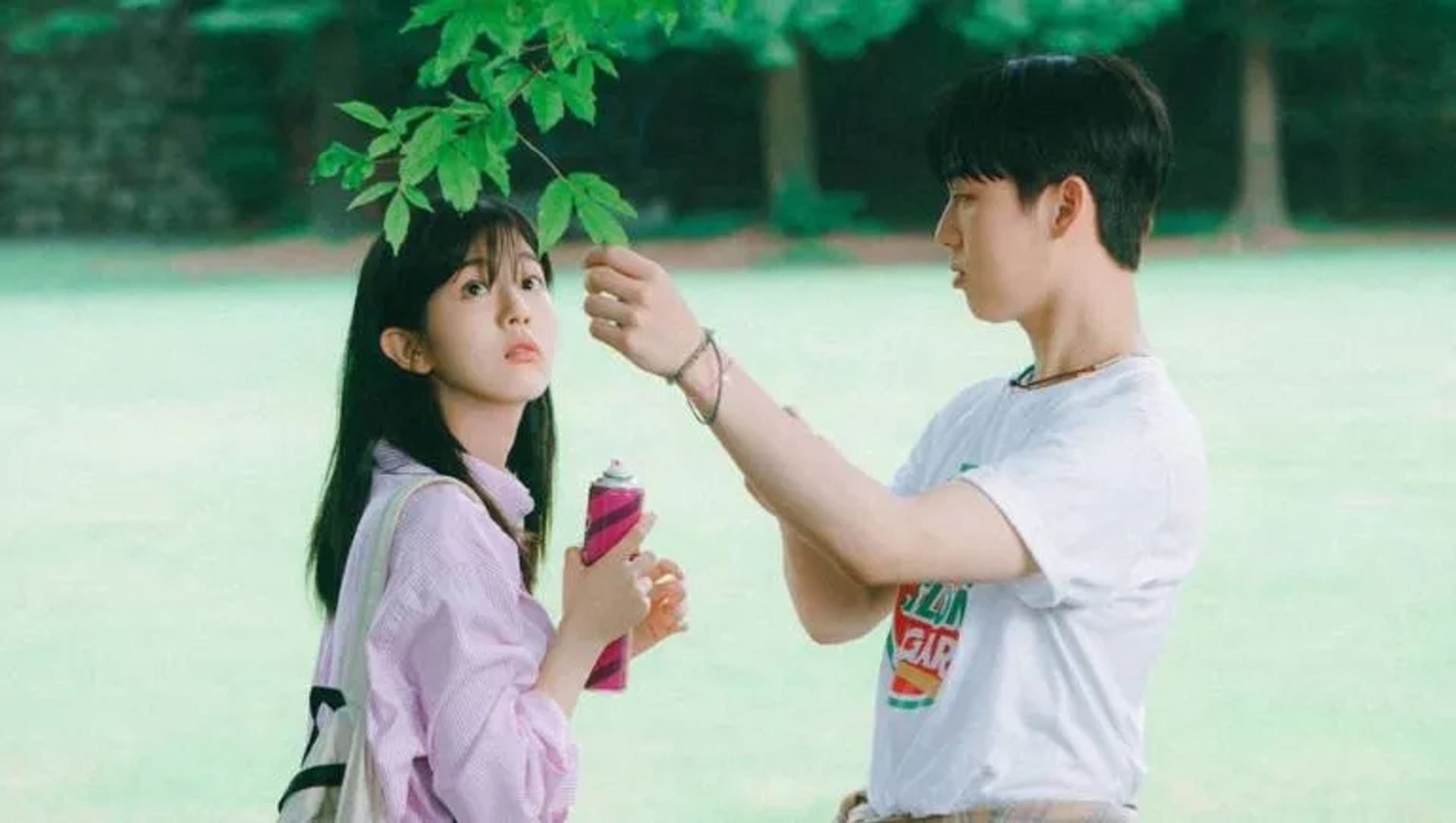 Choi Hyun-wook and Shin Eun-soo in Twinkling Watermelon (2023)