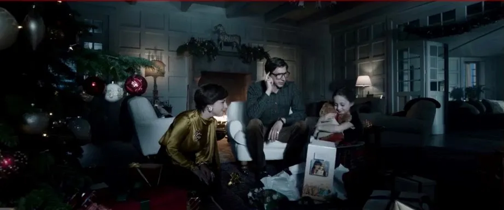 Mia McGovern Zaini, Lady Gaga and Adam Driver in House of Gucci.