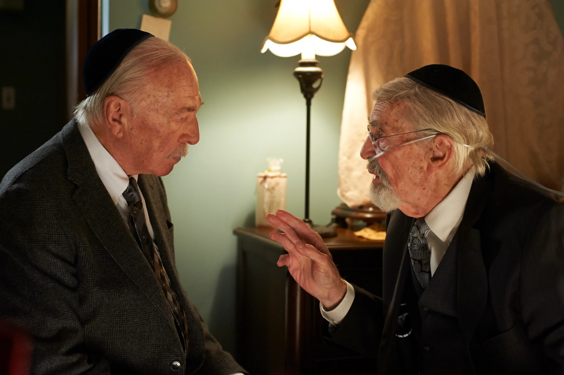 Martin Landau and Christopher Plummer in Remember (2015)