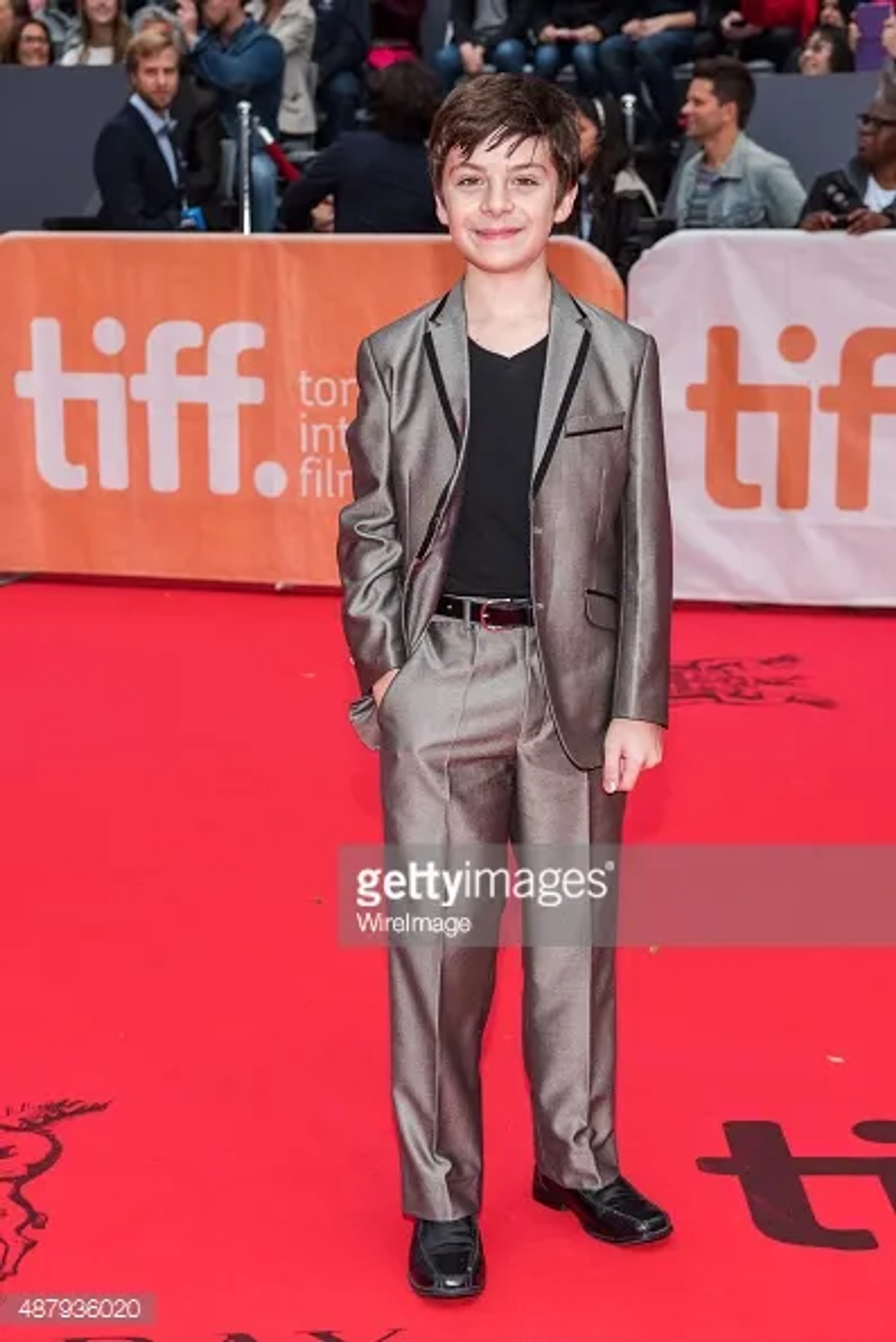 Peter DaCunha on the red carpet at Toronto International Film Festival for Atom Egoyan's "Remember" September 12, 2015