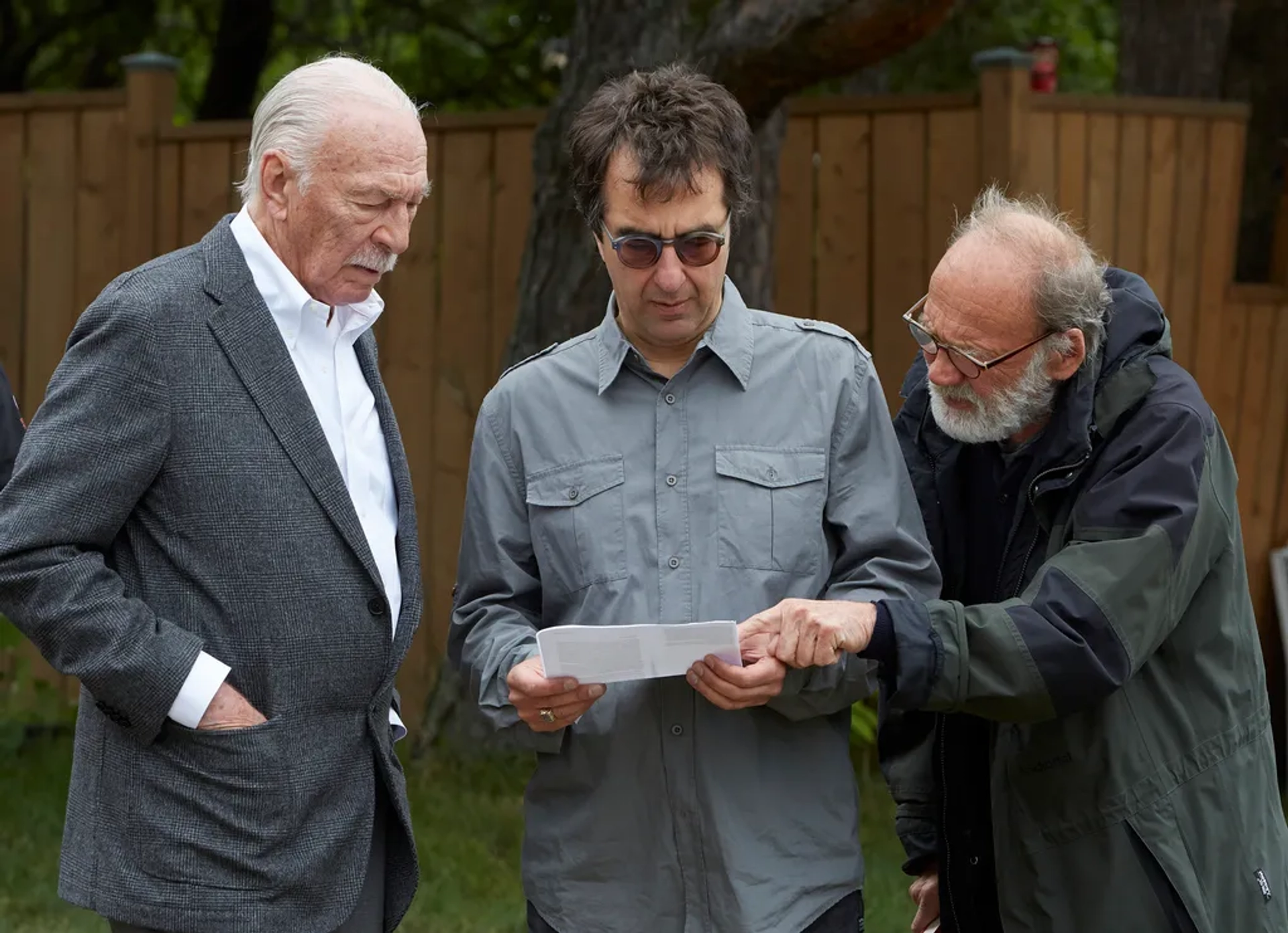 Atom Egoyan, Christopher Plummer, and Bruno Ganz in Remember (2015)