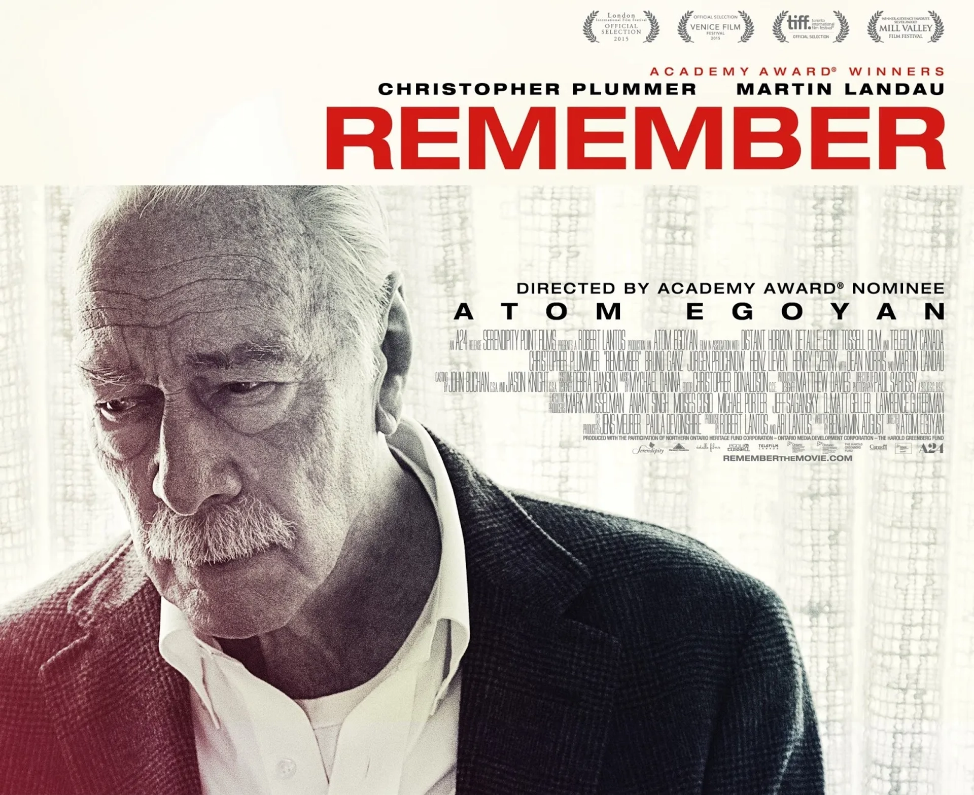 Christopher Plummer in Remember (2015)