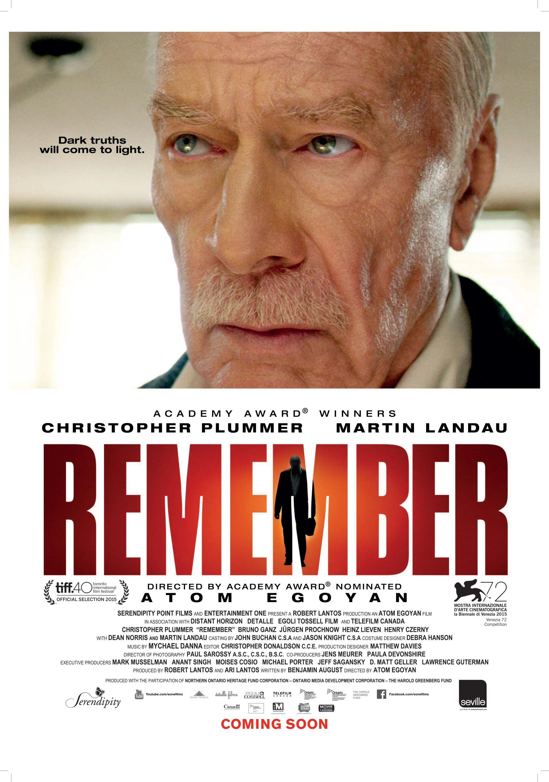 Christopher Plummer in Remember (2015)