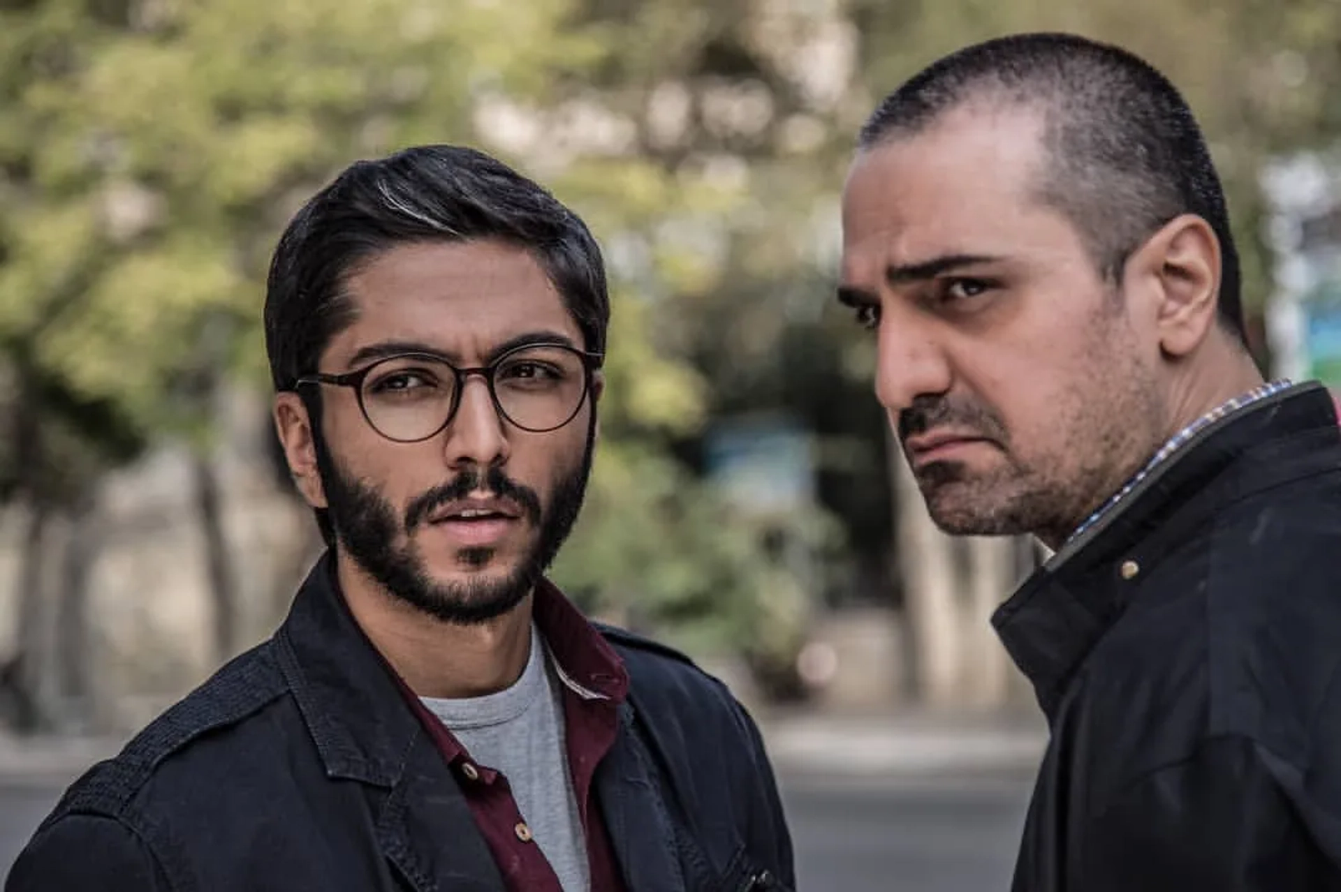 Keisan Dibaj and Alireza Ara in From Destiny (2019)