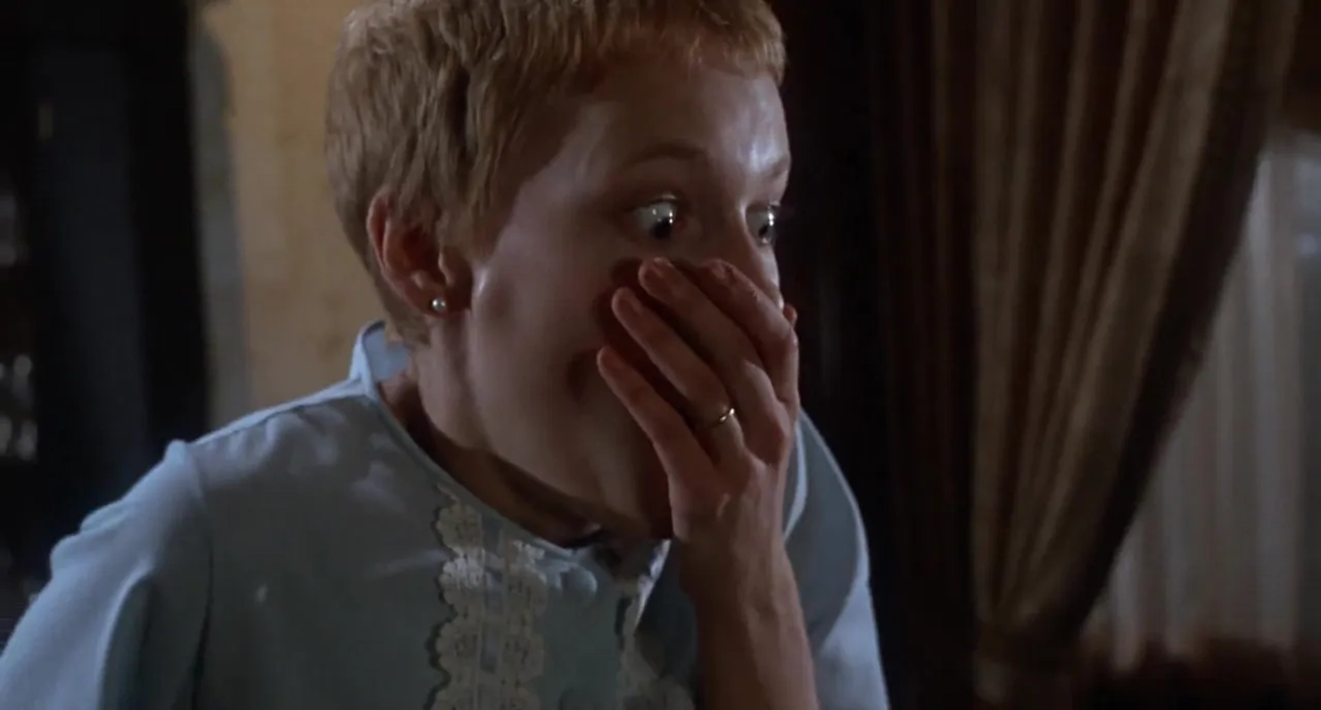 Mia Farrow in Rosemary's Baby (1968)