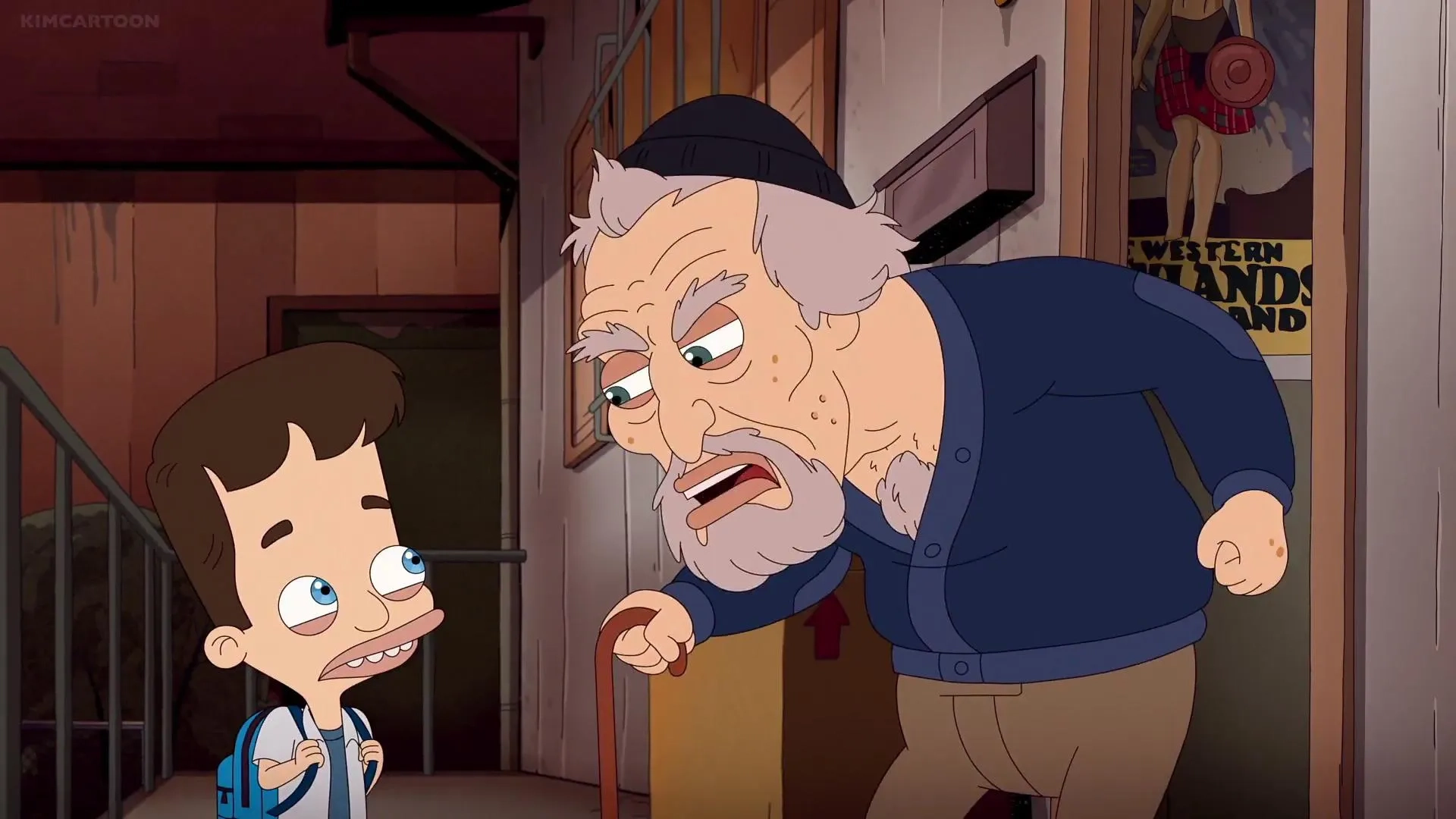 Peter Capaldi and Nick Kroll in Big Mouth: Andrew's Gonna Touch a Boob Tonight (2022)