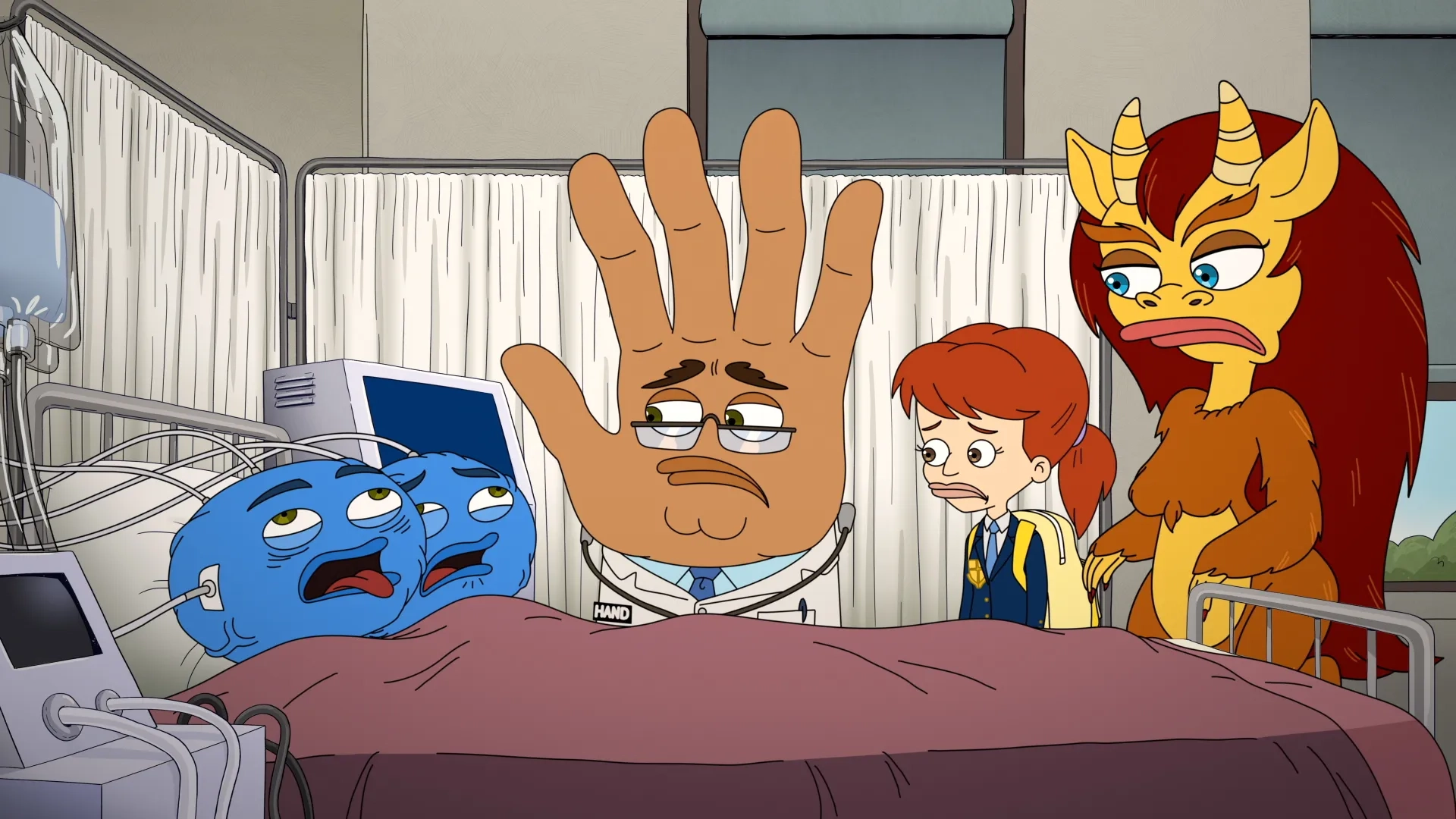 Maya Rudolph, Sterling K. Brown, Jessi Klein, and Karan Soni in Big Mouth: Four Stories About Hand Stuff (2020)