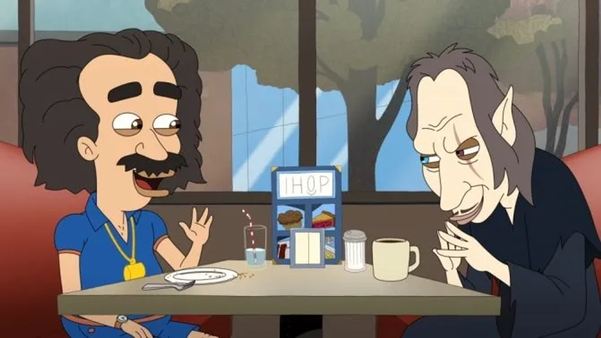 David Thewlis and Nick Kroll in Big Mouth: The Shane Lizard Rises (2021)