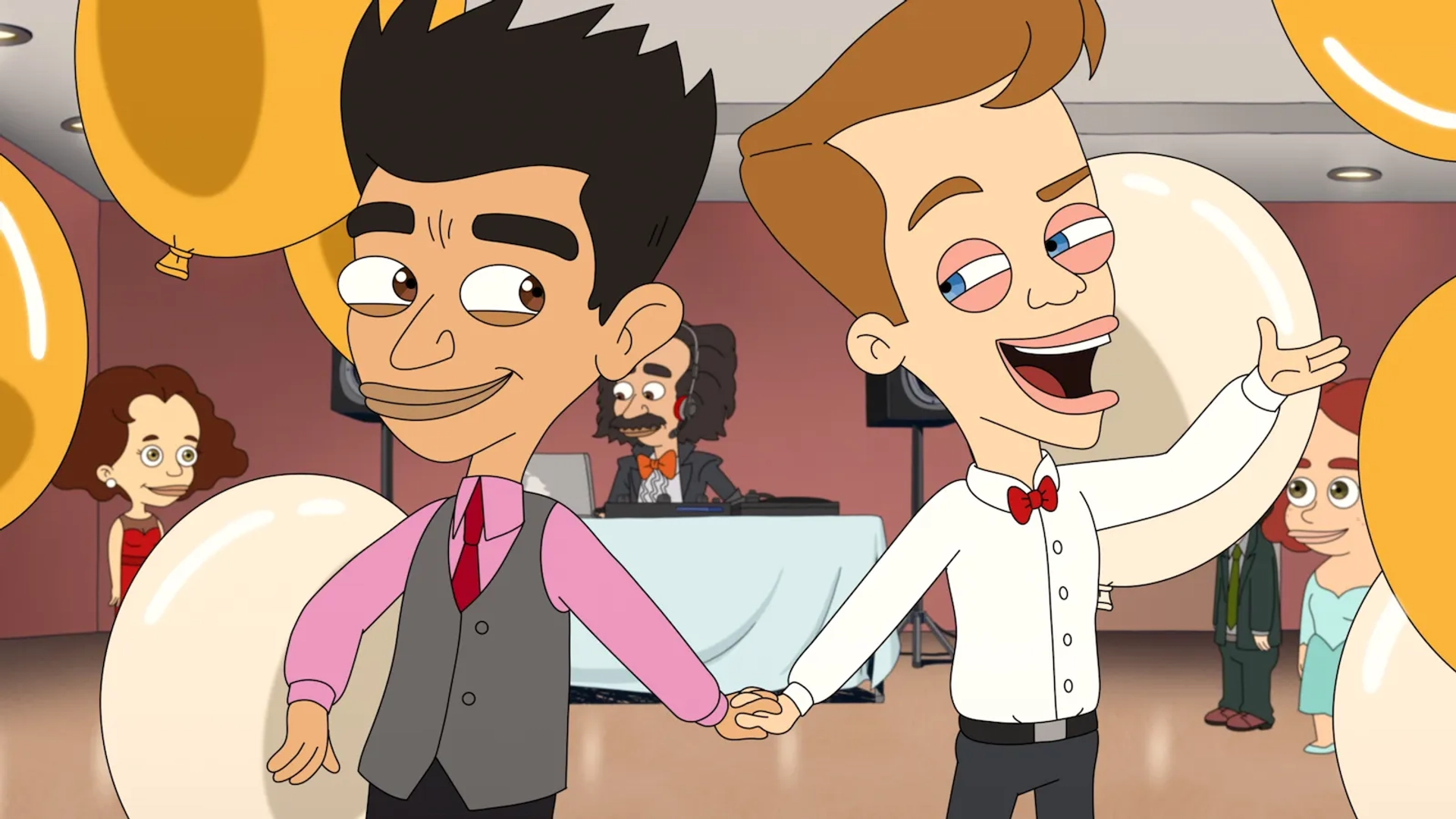 Andrew Rannells and Jason Mantzoukas in Big Mouth: Re-New Year's Eve (2021)