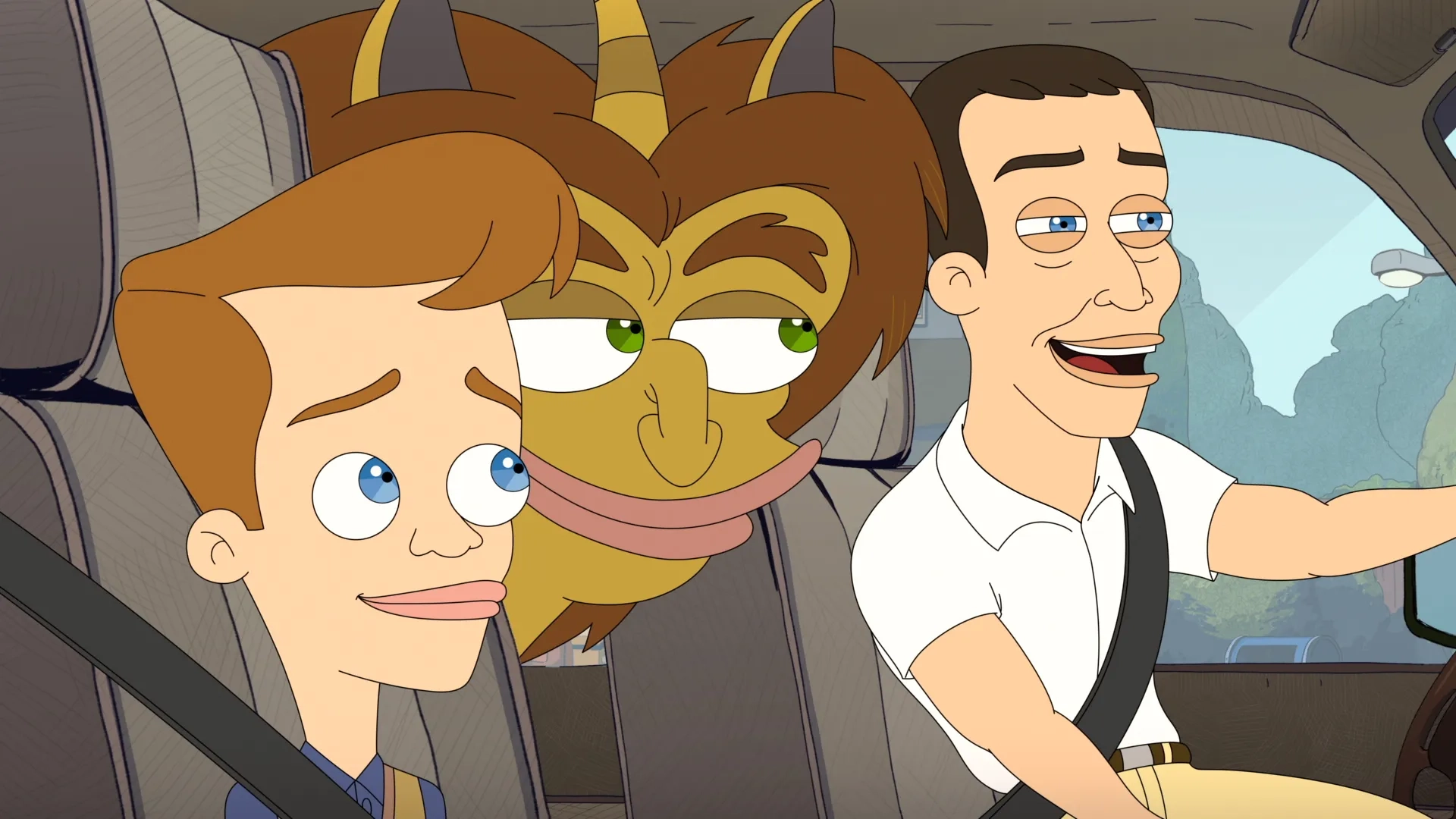 Gary Cole, Andrew Rannells, and Nick Kroll in Big Mouth: What Are You Gonna Do? (2020)