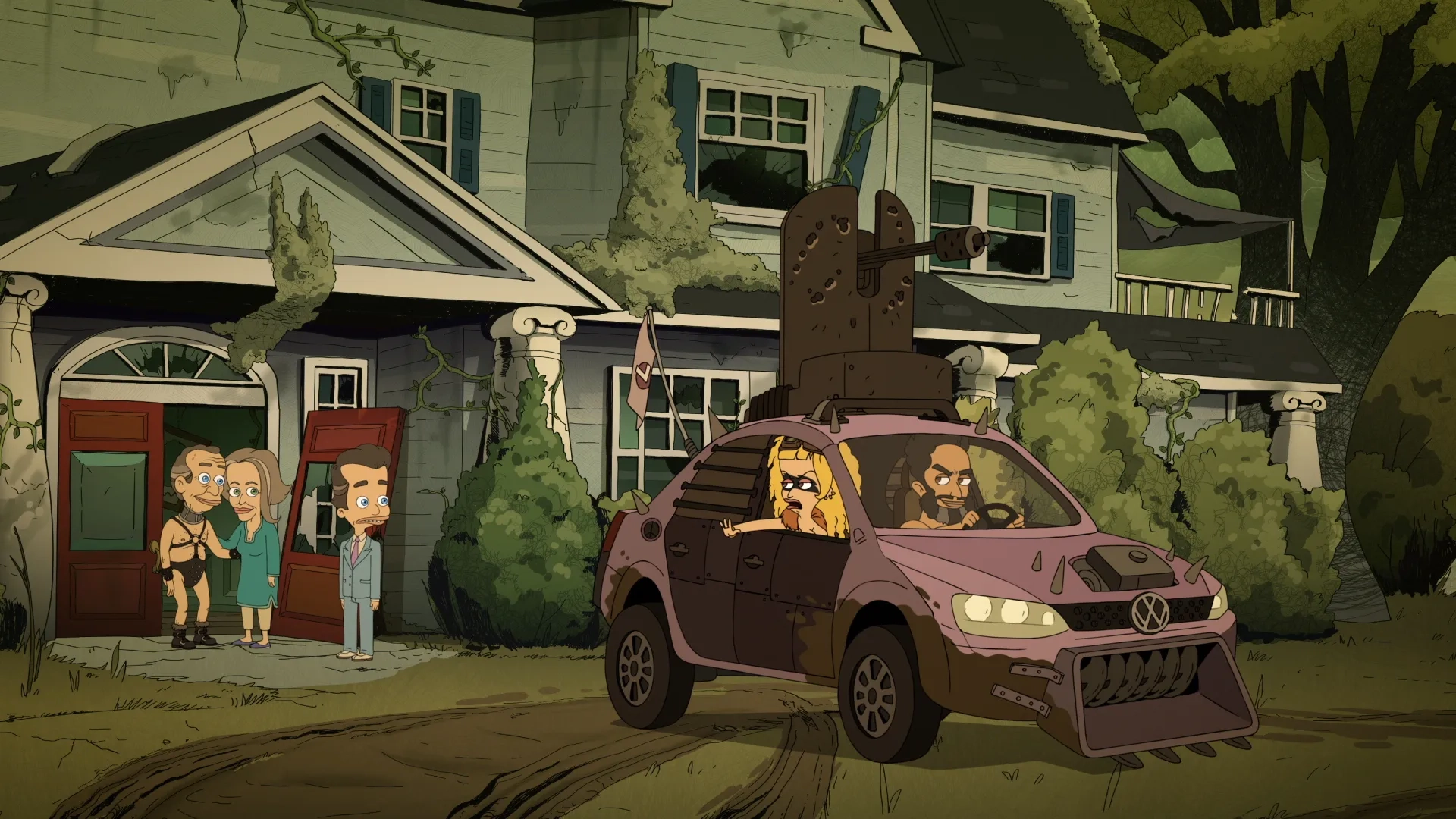 Fred Armisen, Jason Mantzoukas, and Nick Kroll in Big Mouth: Nick Starr (2020)