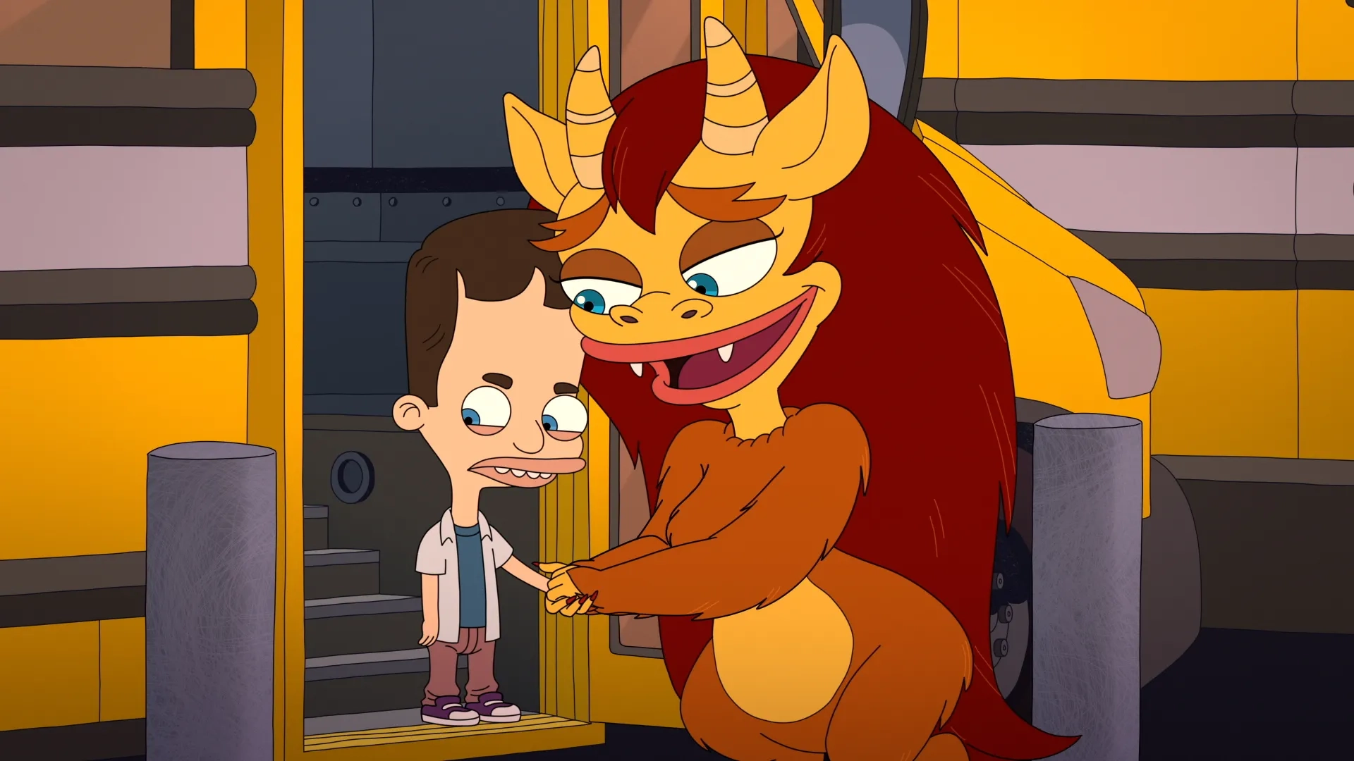 Maya Rudolph and Nick Kroll in Big Mouth: A Very Special 9/11 Episode (2020)