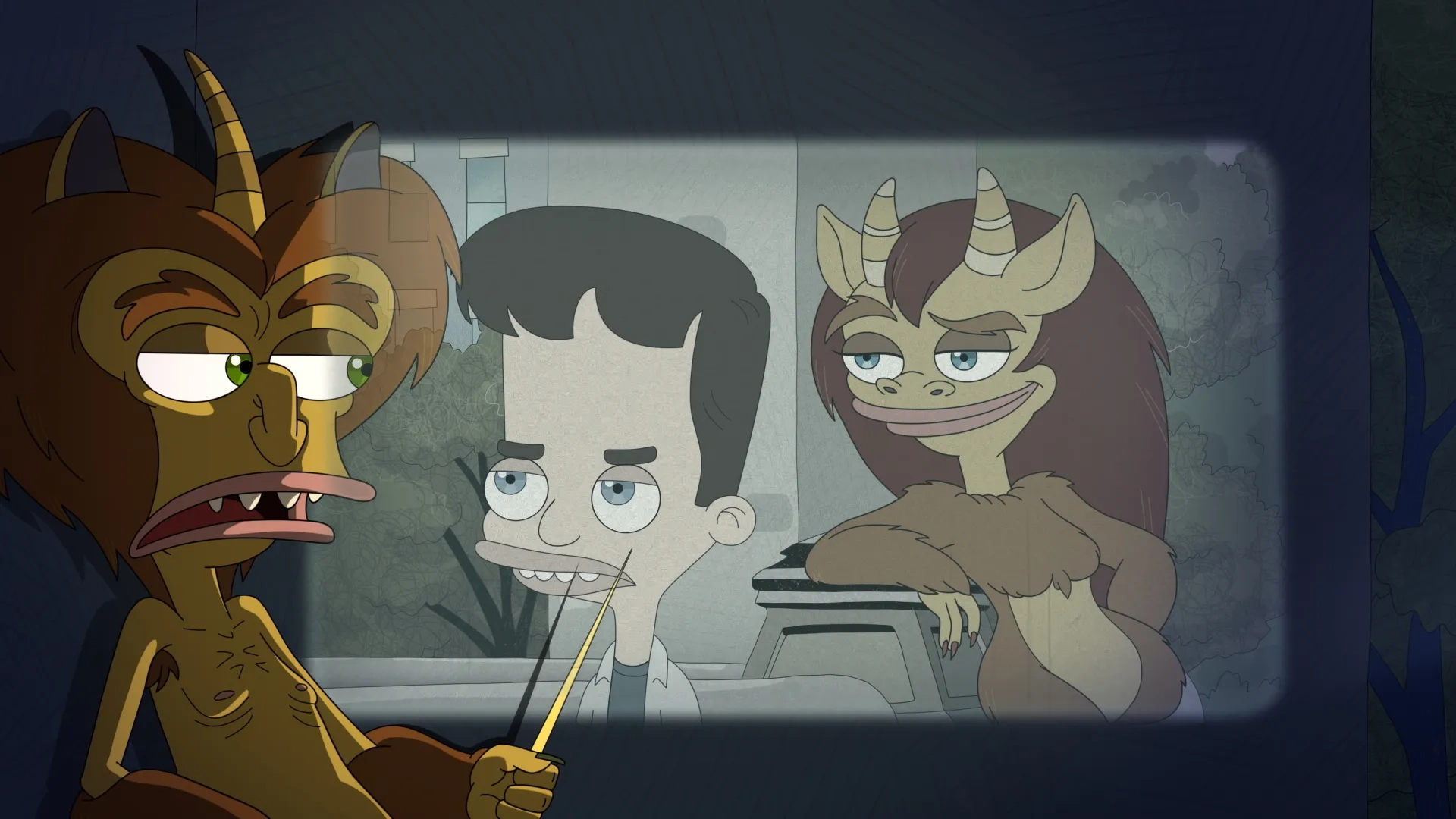 Maya Rudolph and Nick Kroll in Big Mouth: A Very Special 9/11 Episode (2020)