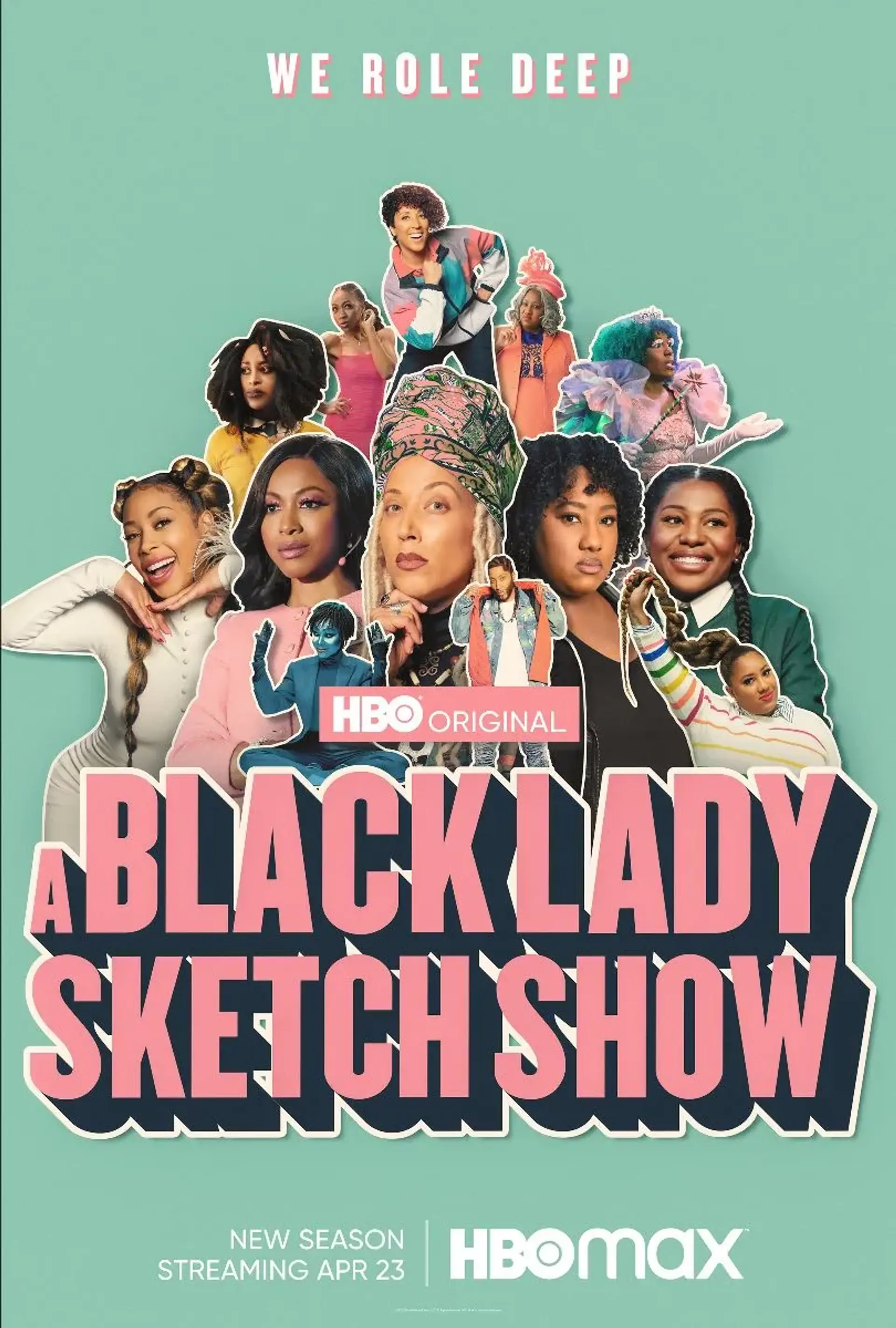 سریال نمایش طراحی یک بانوی سیاه (A Black Lady Sketch Show 2019)