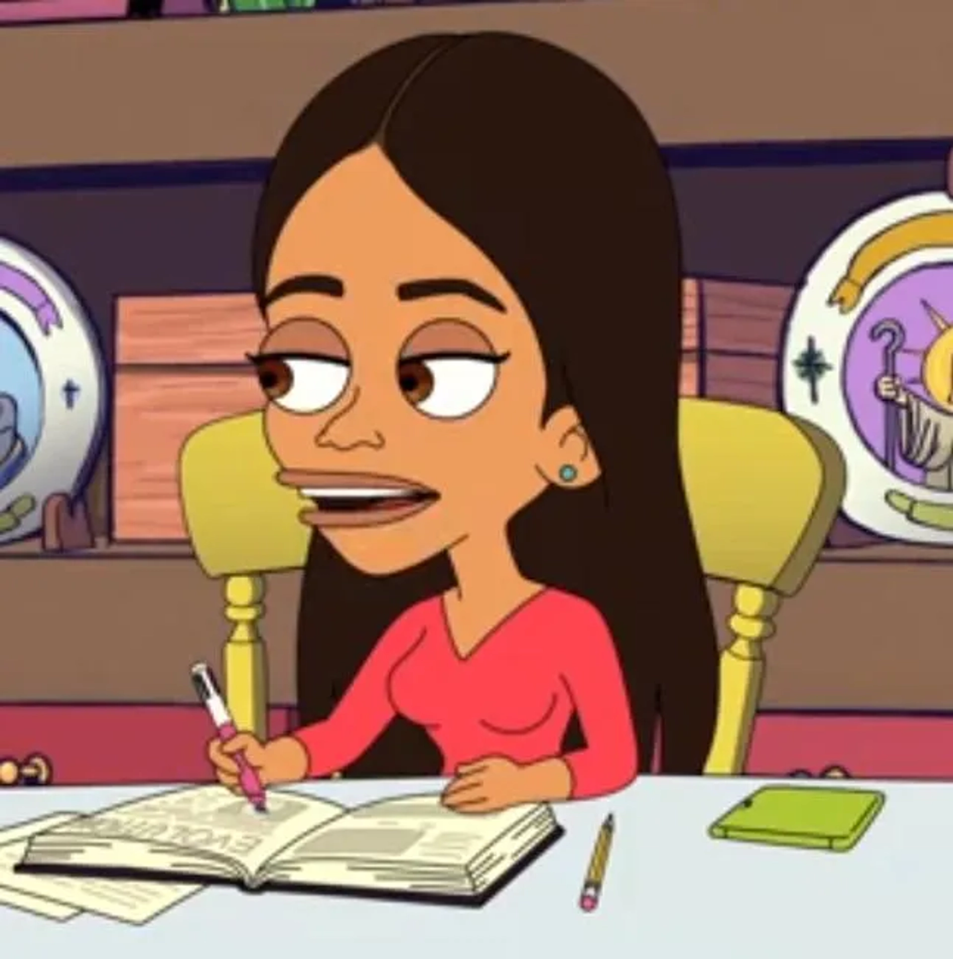 Gina Rodriguez in Big Mouth (2017)