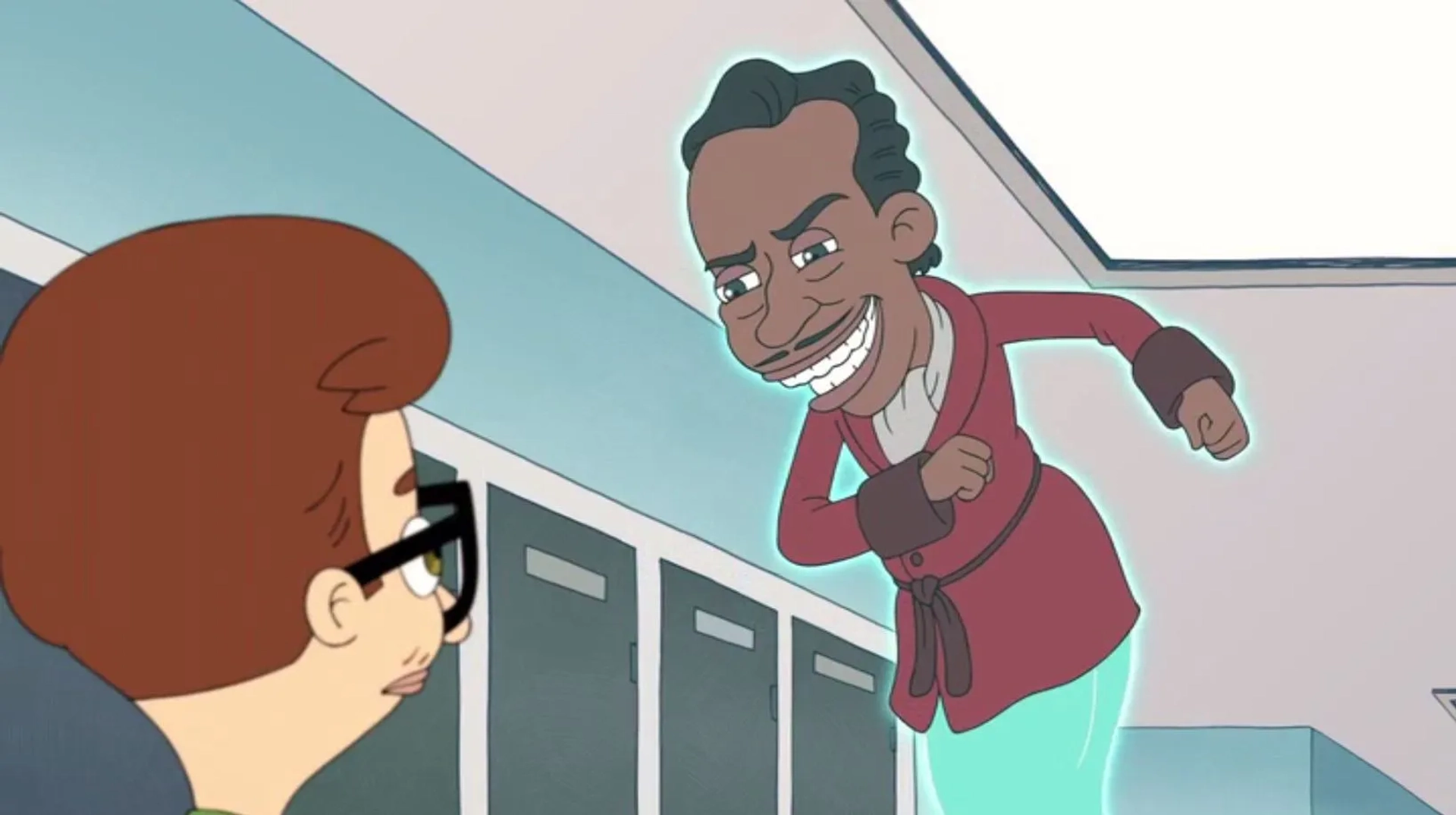 Jordan Peele and John Mulaney in Big Mouth (2017)