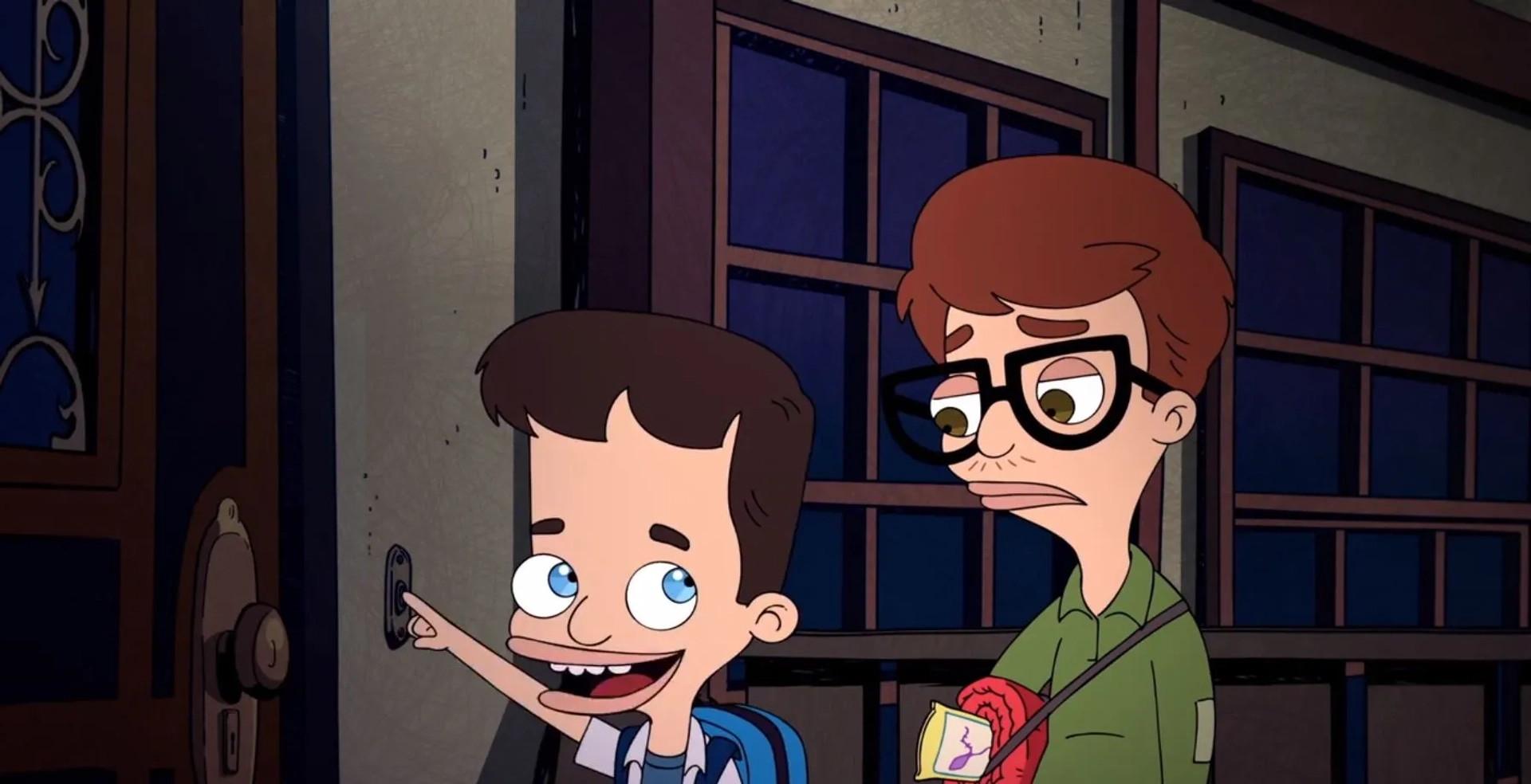 Nick Kroll and John Mulaney in Big Mouth (2017)