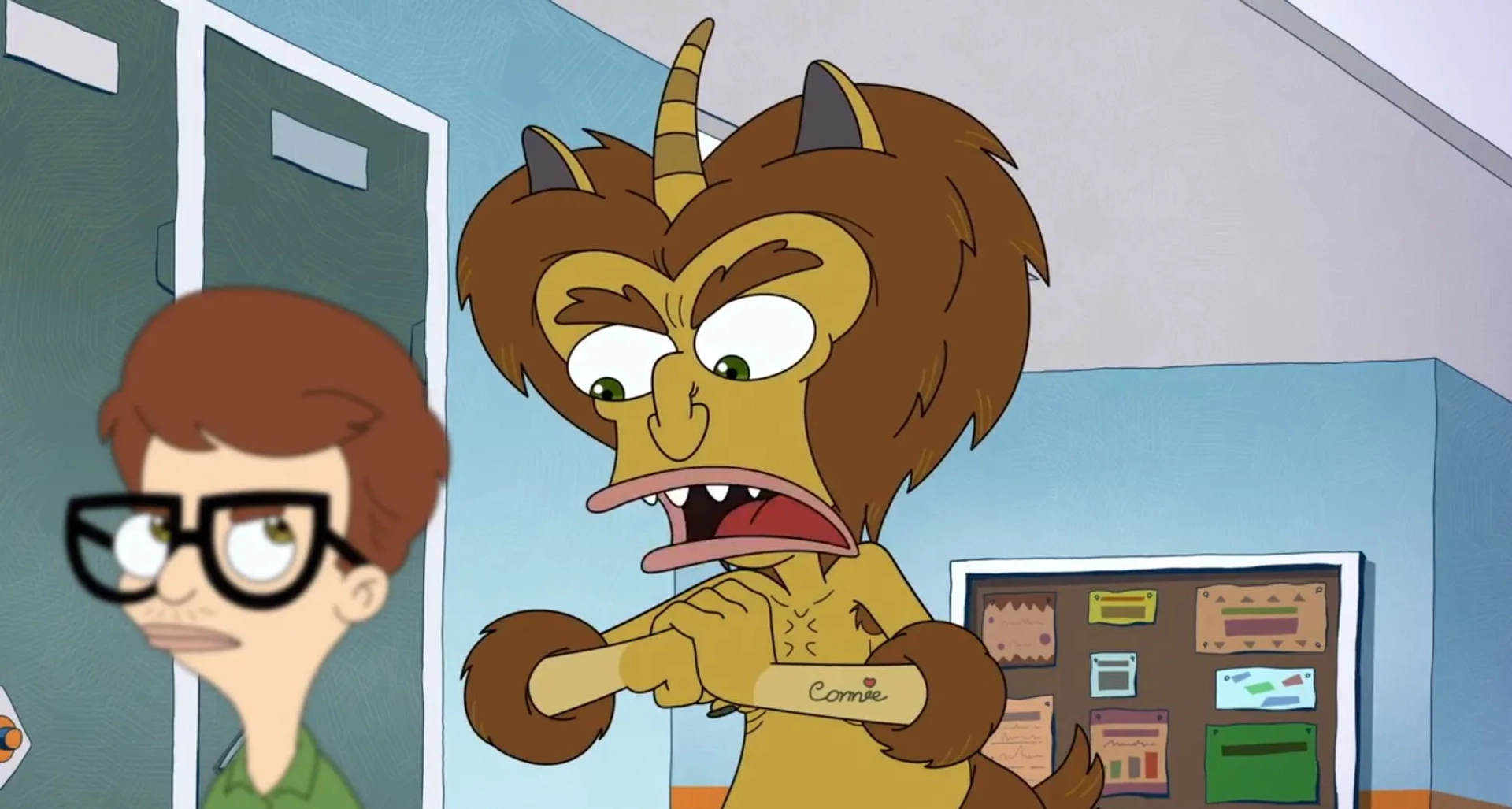 Nick Kroll and John Mulaney in Big Mouth (2017)