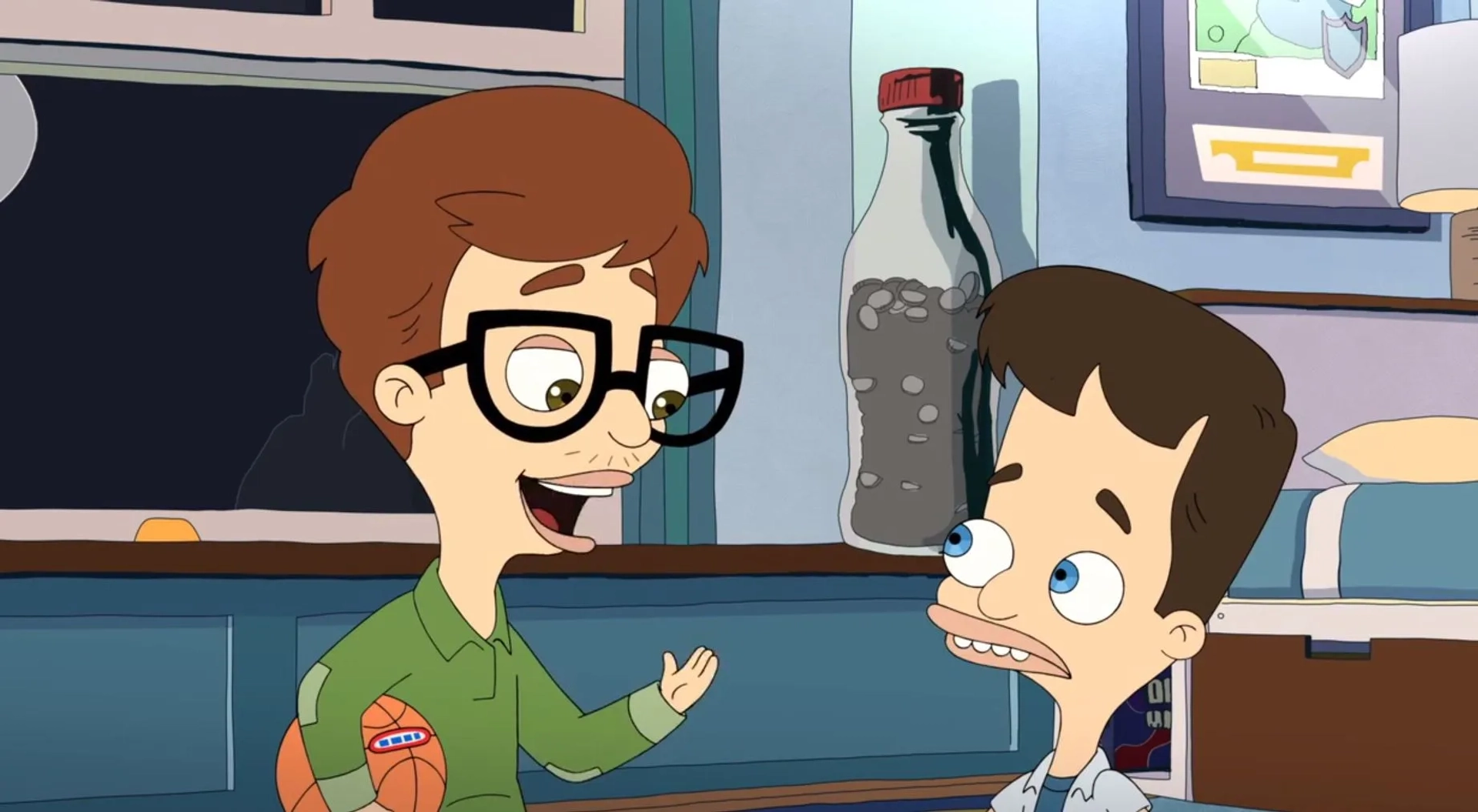 Nick Kroll and John Mulaney in Big Mouth (2017)