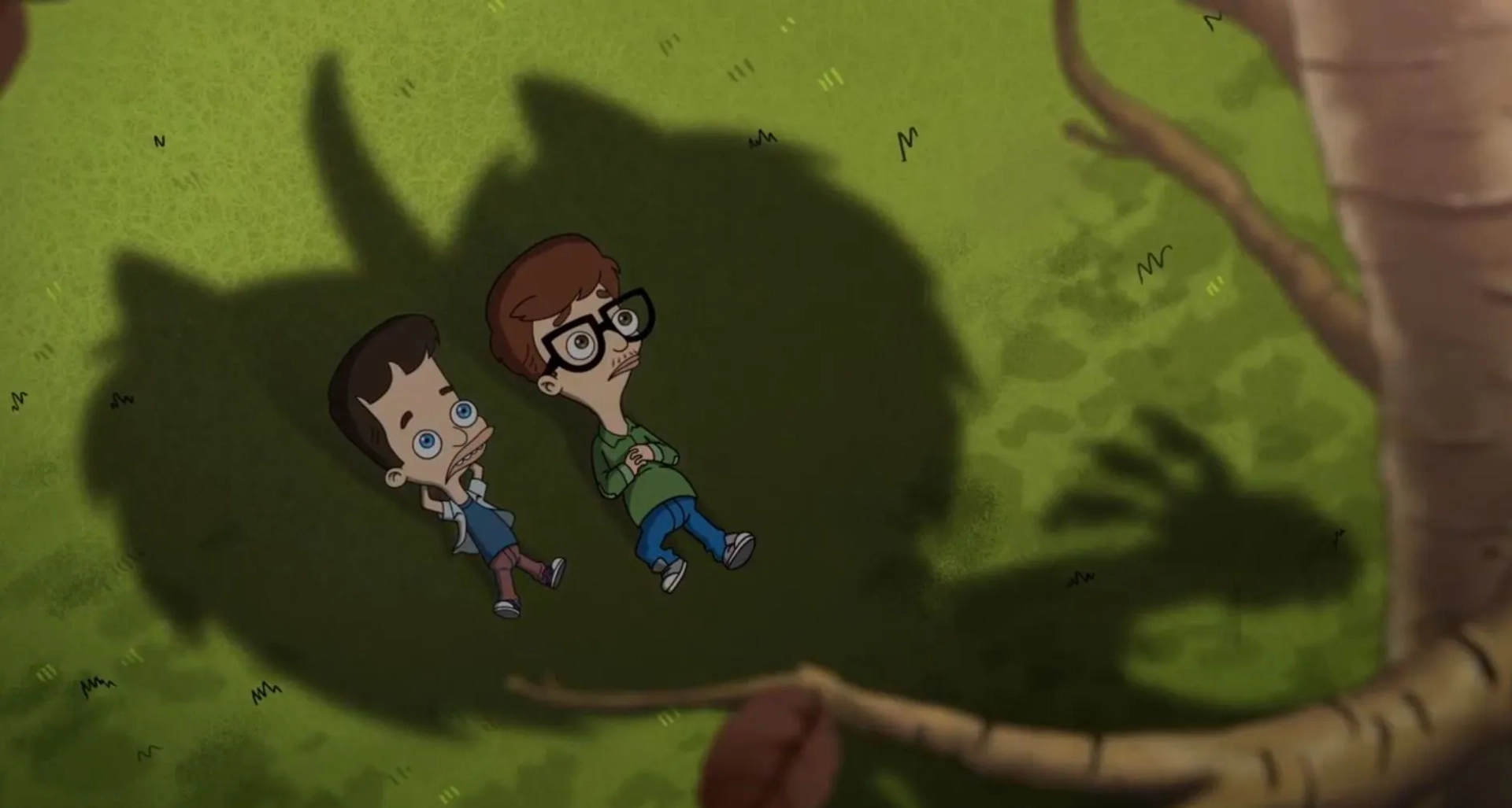 Nick Kroll and John Mulaney in Big Mouth (2017)