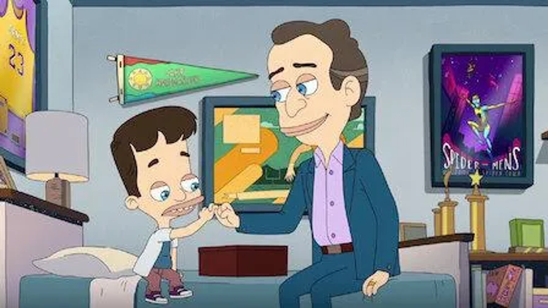 Fred Armisen and Nick Kroll in Big Mouth: Twenty Two and You (2022)