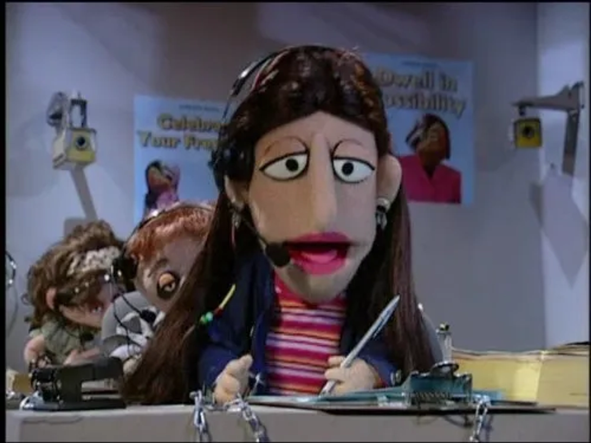 Sarah Silverman in Crank Yankers (2002)