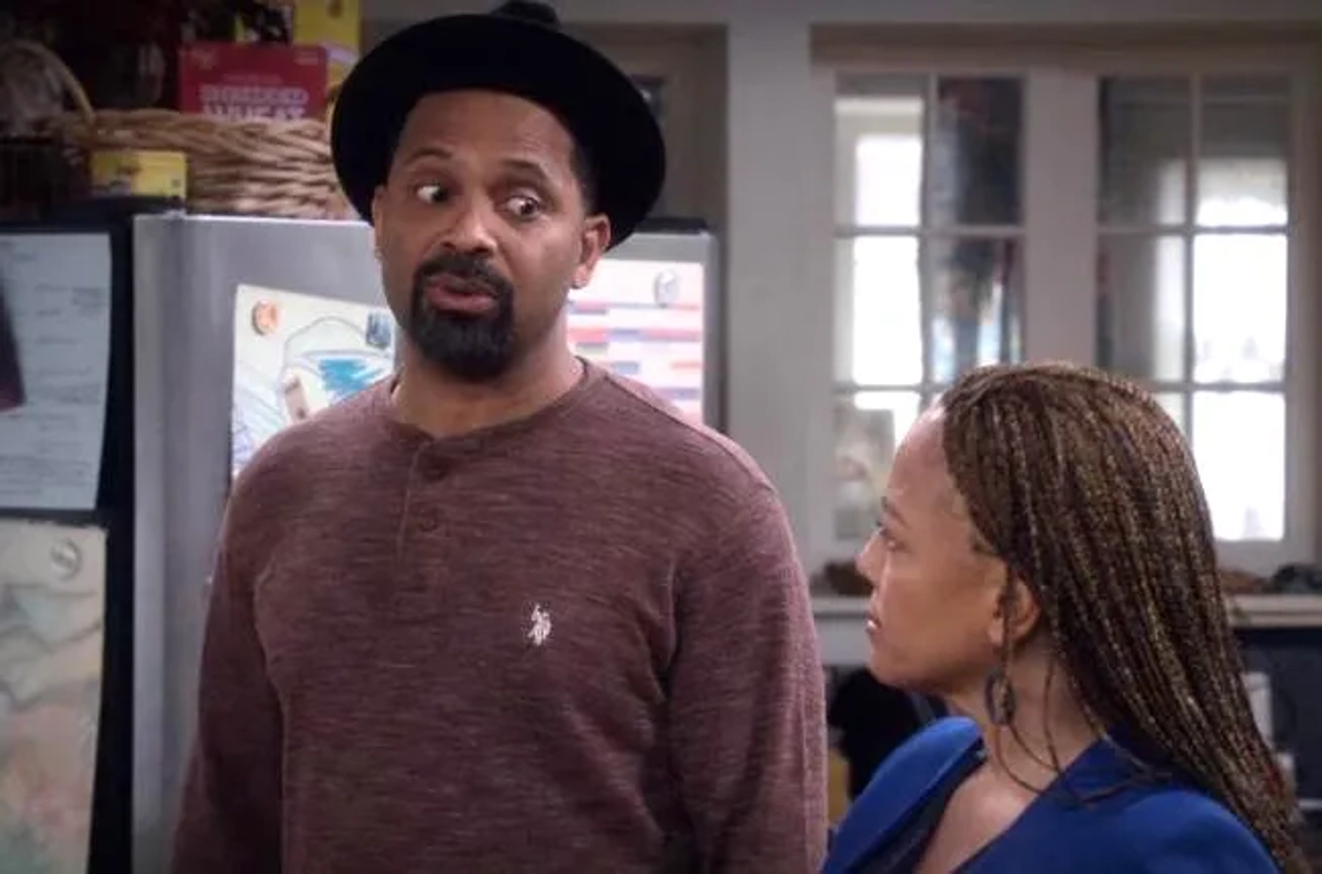 Kim Fields and Mike Epps in The Upshaws (2021)