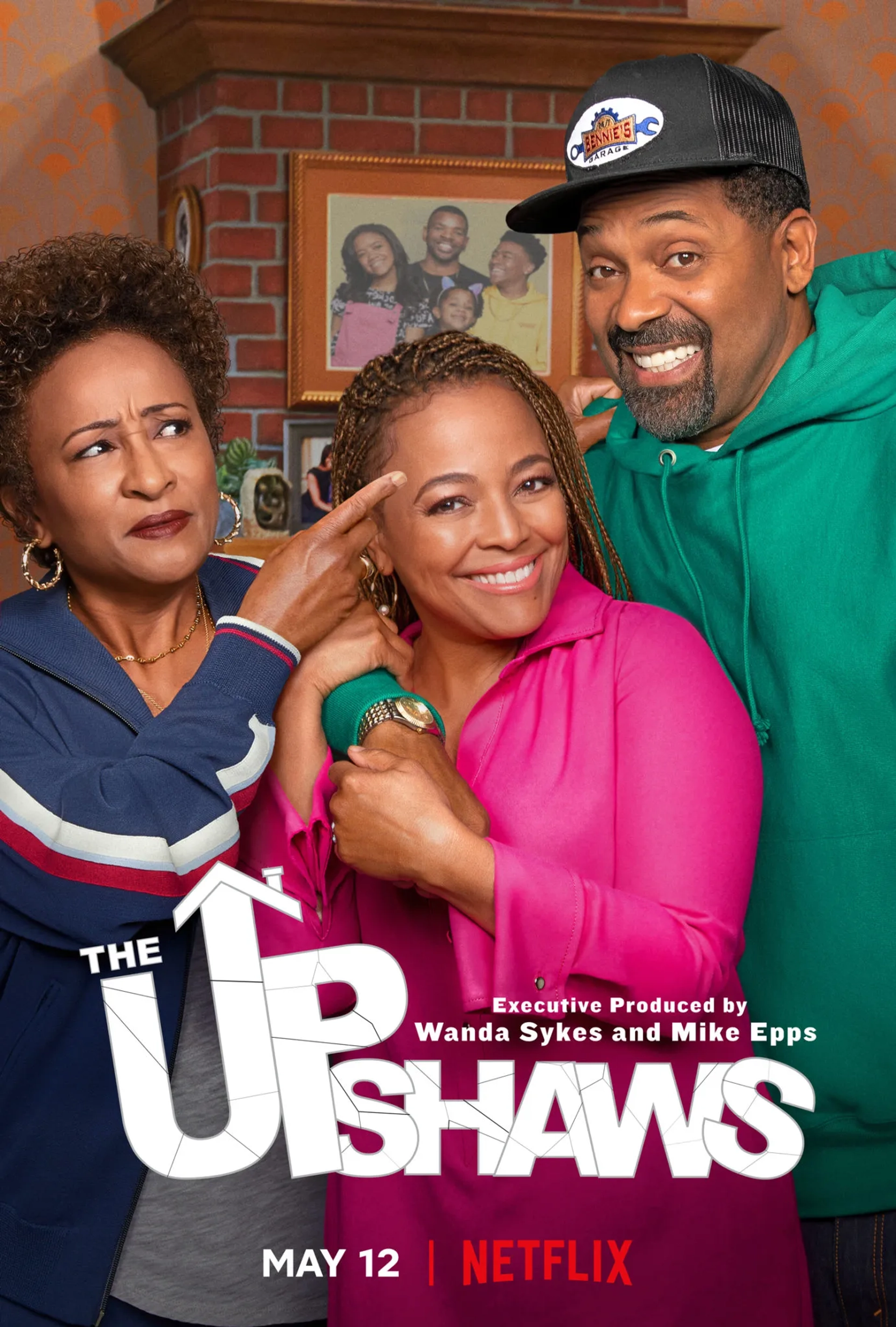 Kim Fields, Mike Epps, and Wanda Sykes in The Upshaws (2021)