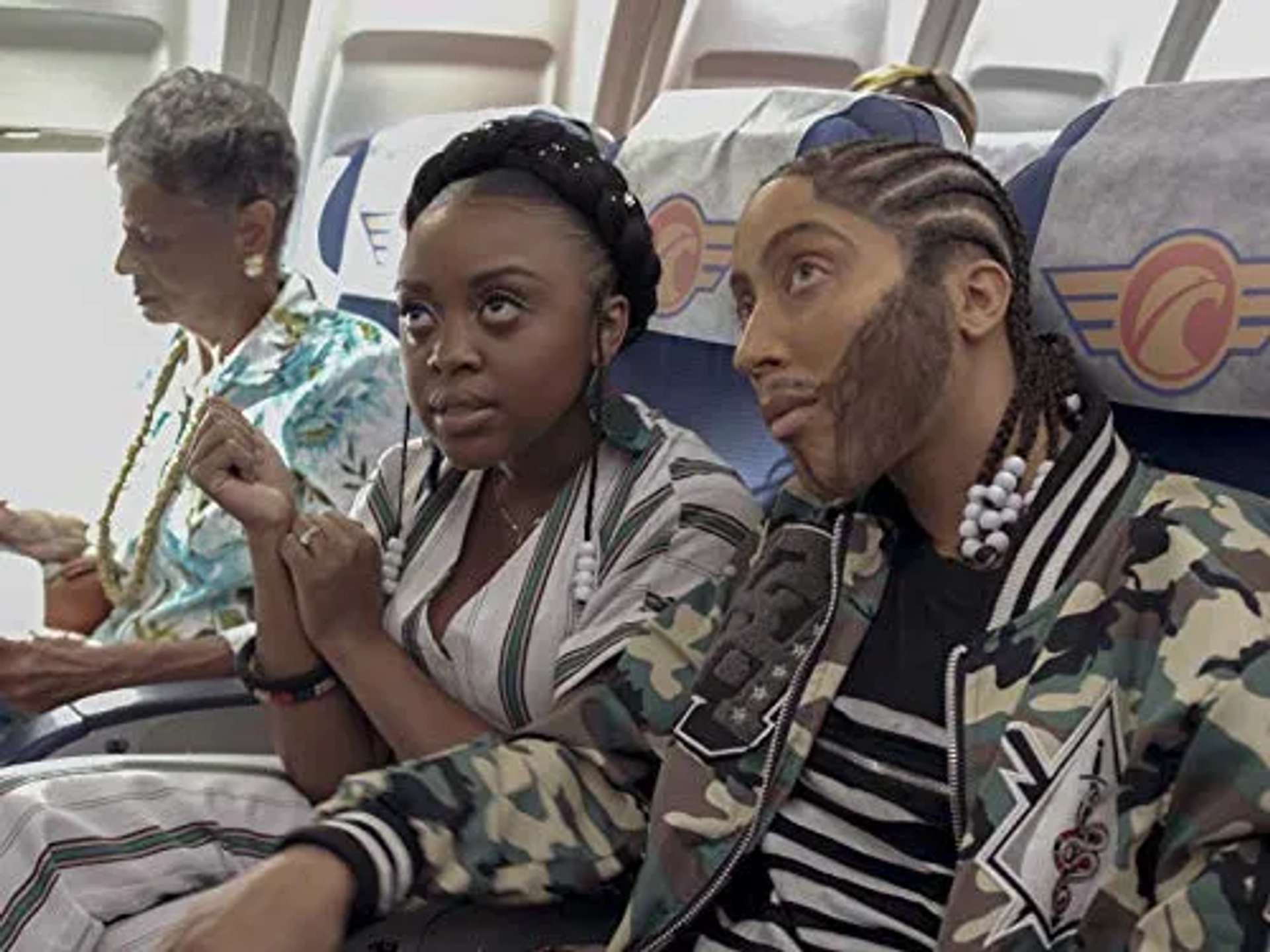 Starr Gilliard, Robin Thede, and Quinta Brunson in A Black Lady Sketch Show: Why Are Her Pies Wet, Lord? (2019)