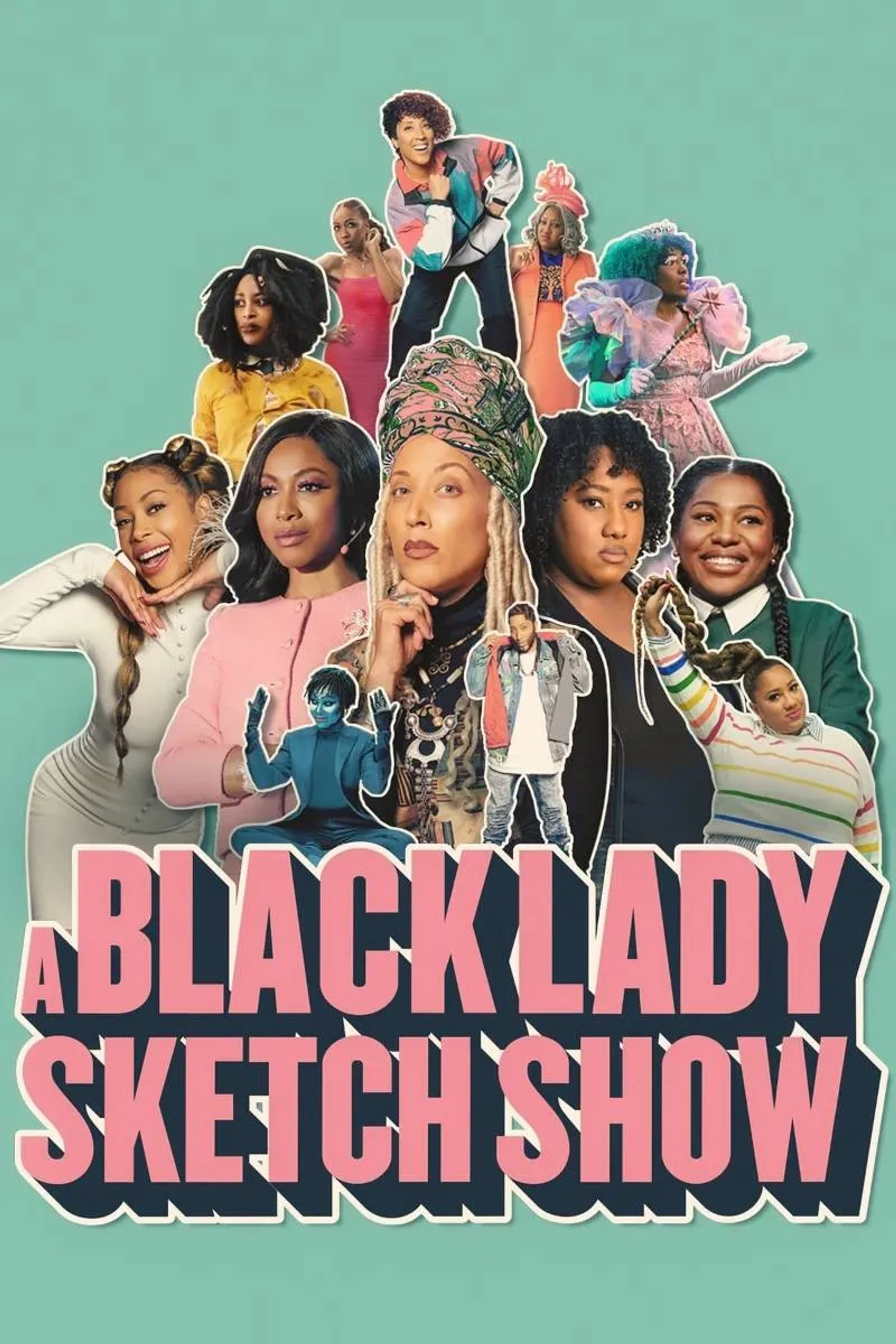 Robin Thede, Gabrielle Dennis, Ashley Nicole Black, Skye Townsend, and Laci Mosley in A Black Lady Sketch Show (2019)