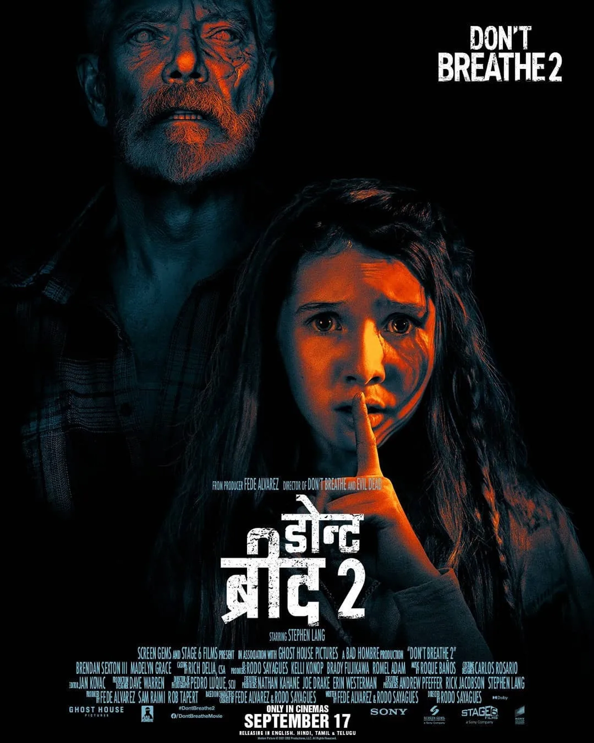 Stephen Lang and Madelyn Grace in Don't Breathe 2 (2021)