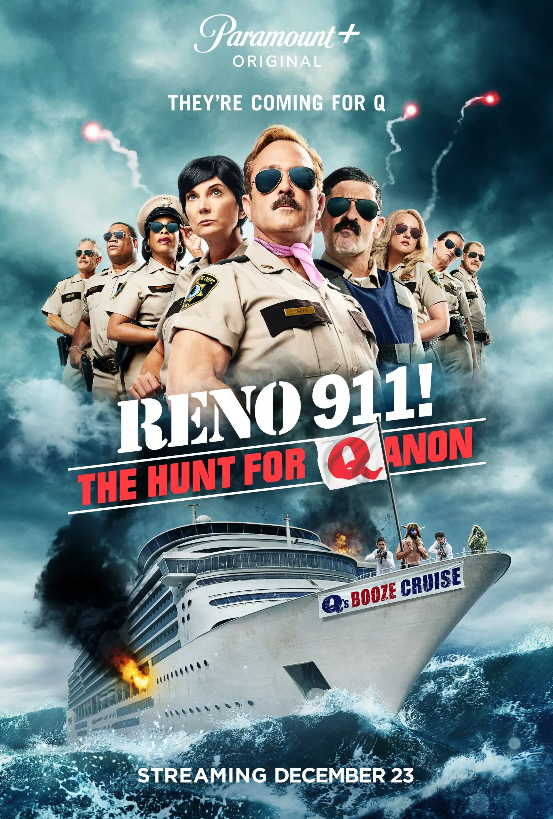 فیلم رنو نه‎صد و یازده: شکار برای کنان (Reno 911!: The Hunt for QAnon 2021)