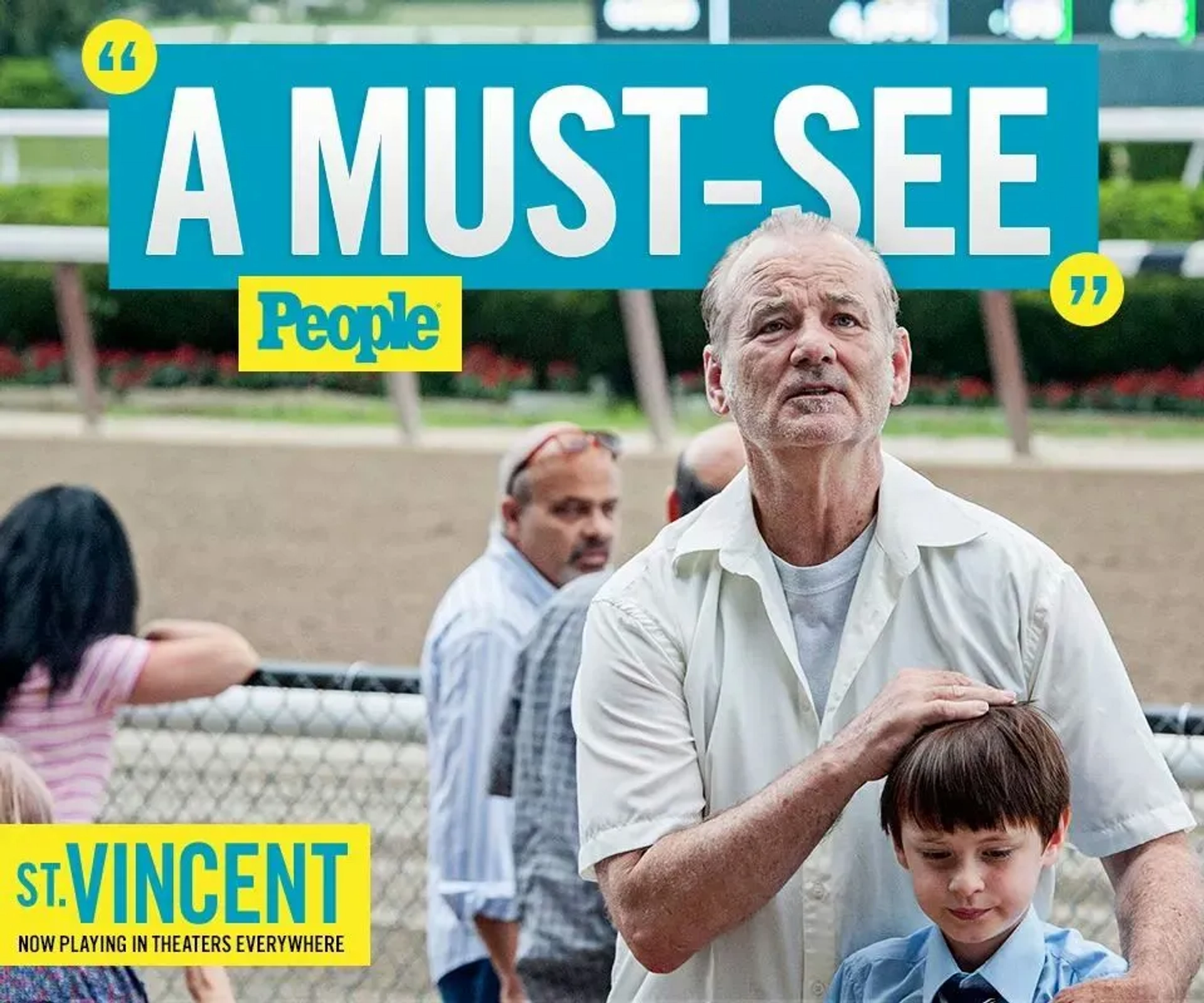 Bill Murray and Uziman in St. Vincent (2014)