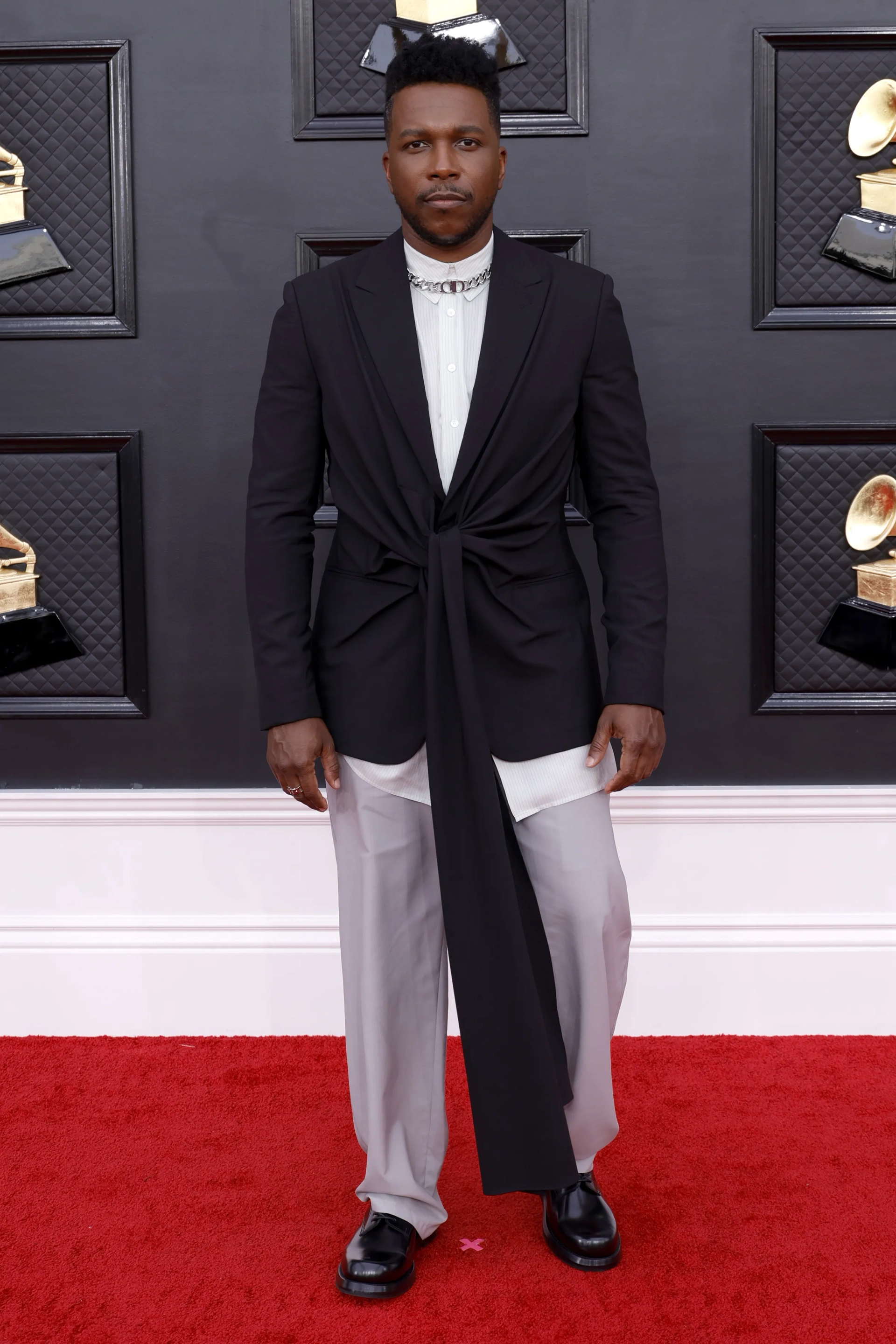 Leslie Odom Jr. at an event for The 64th Annual Grammy Awards (2022)