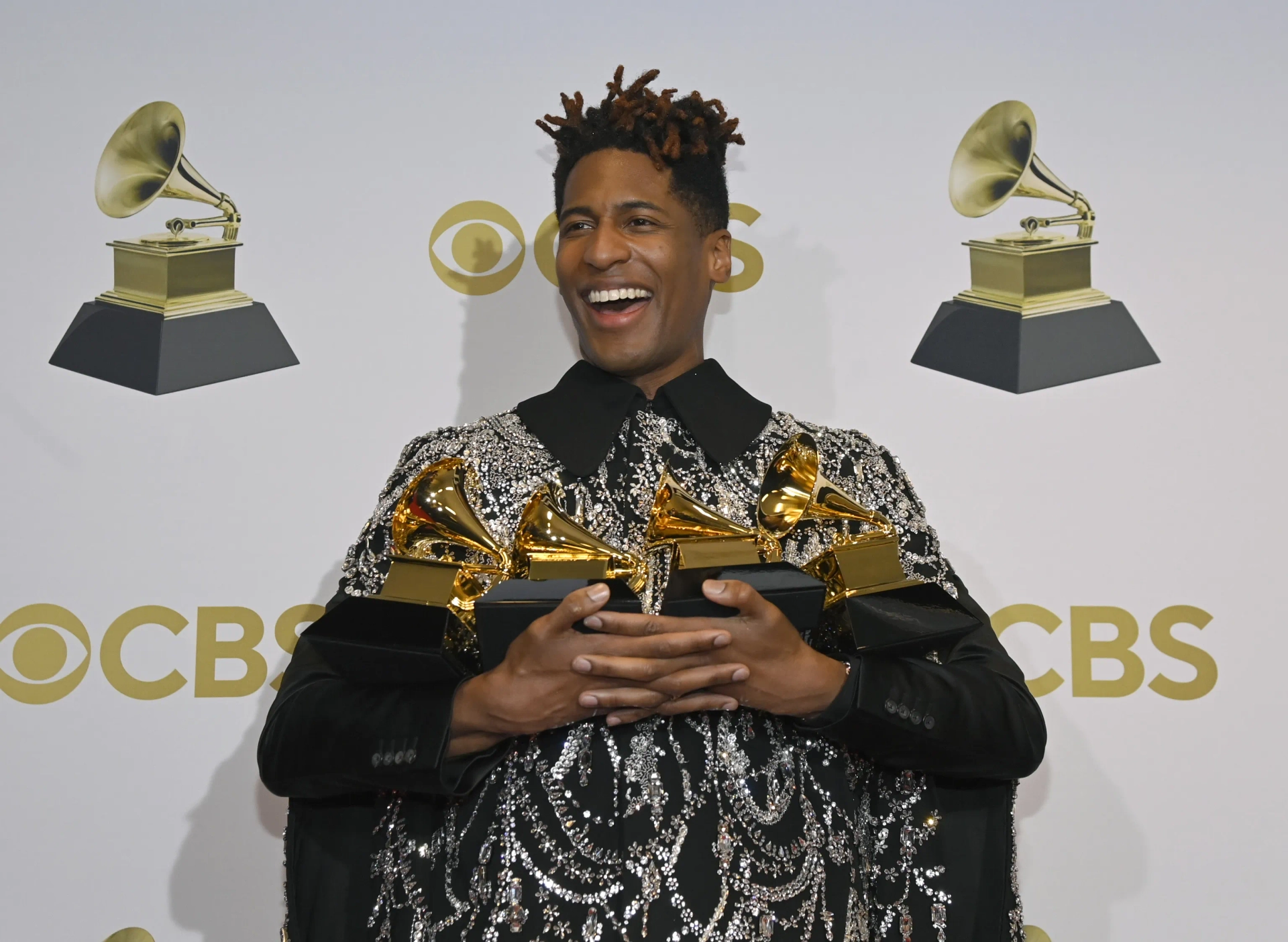 Jon Batiste at an event for The 64th Annual Grammy Awards (2022)