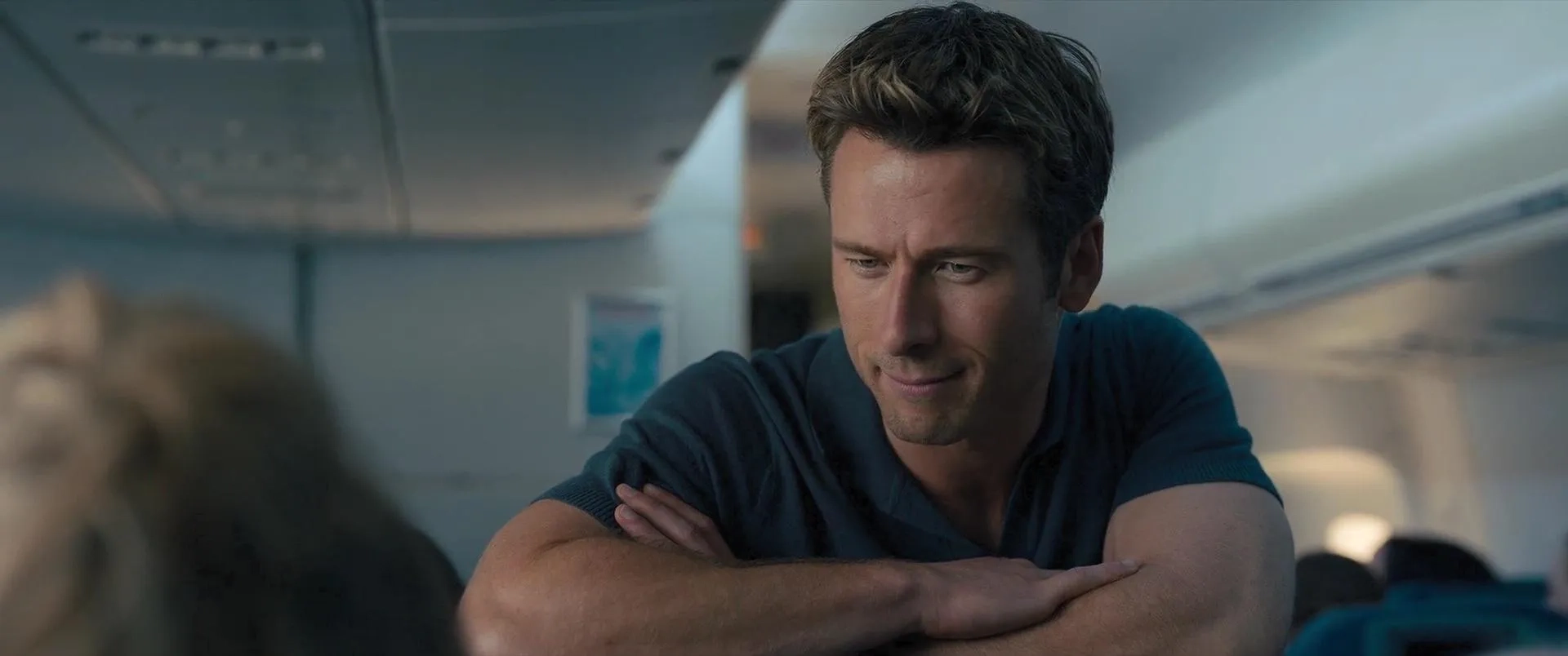 Glen Powell and Sydney Sweeney in Anyone But You (2023)
