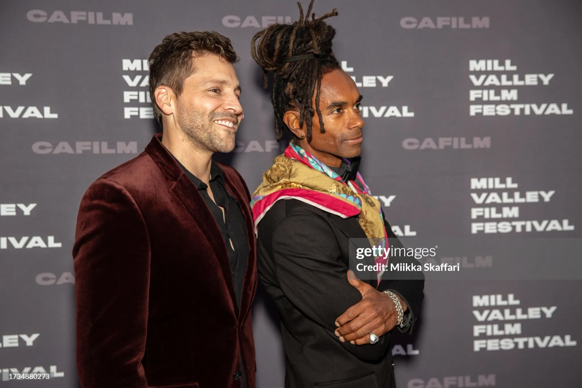 Fabrice Morvan and Luke Korem at an event for Milli Vanilli (2023)