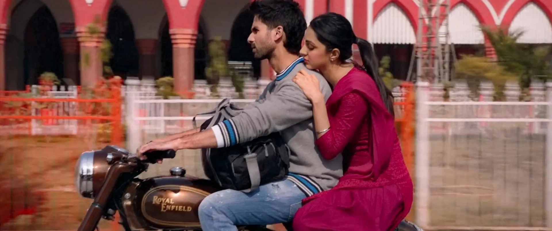 Shahid Kapoor and Kiara Advani in Kabir Singh (2019)