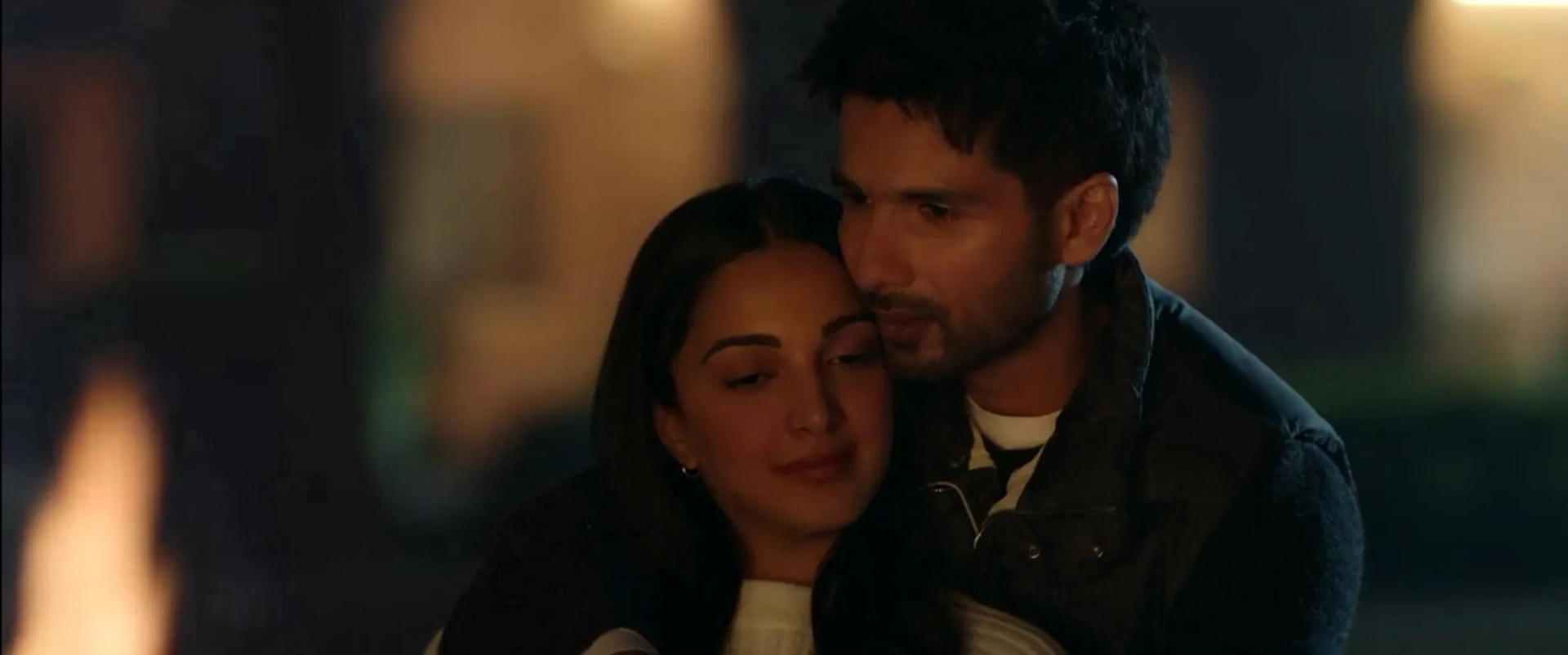 Shahid Kapoor and Kiara Advani in Kabir Singh (2019)