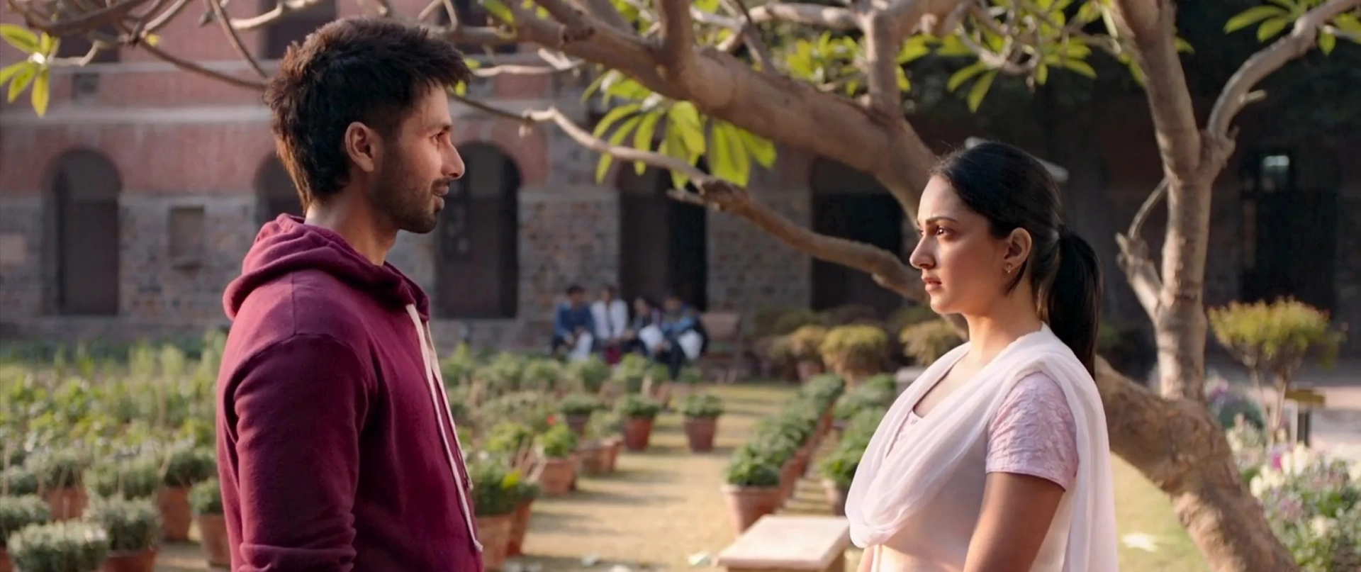 Soham Majumdar, Shahid Kapoor, and Kiara Advani in Kabir Singh (2019)