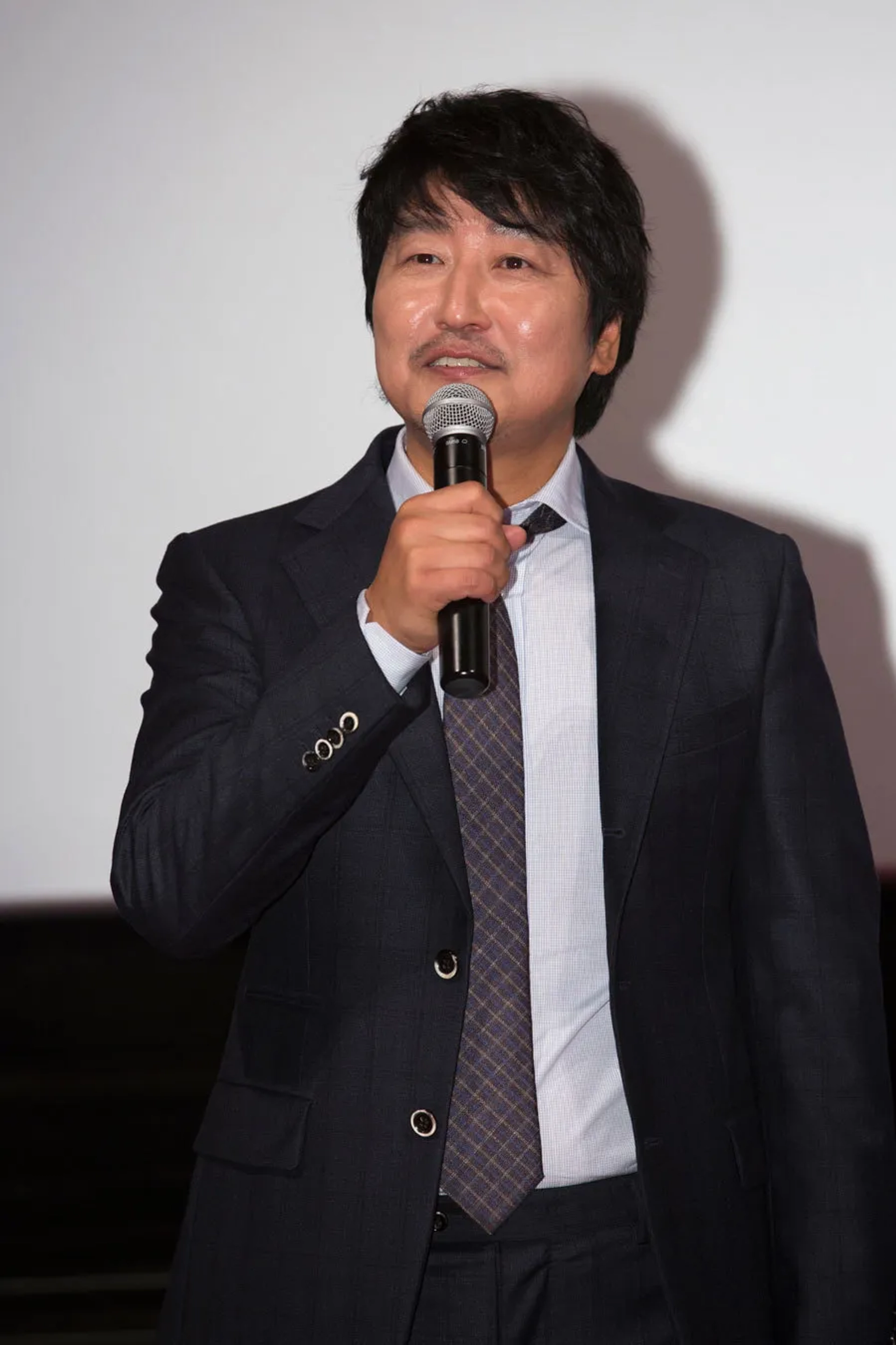 Song Kang-ho at an event for The Face Reader (2013)