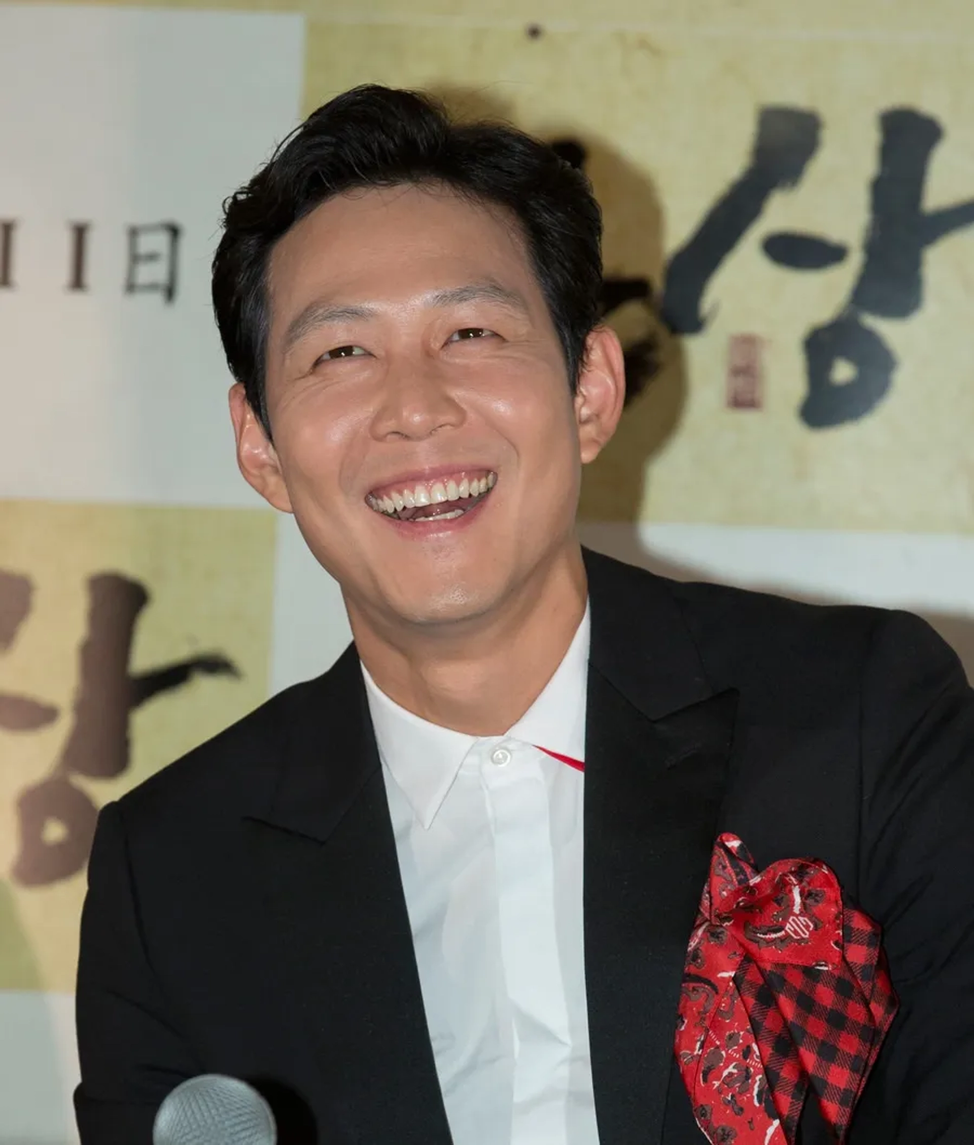 Lee Jung-jae at an event for The Face Reader (2013)