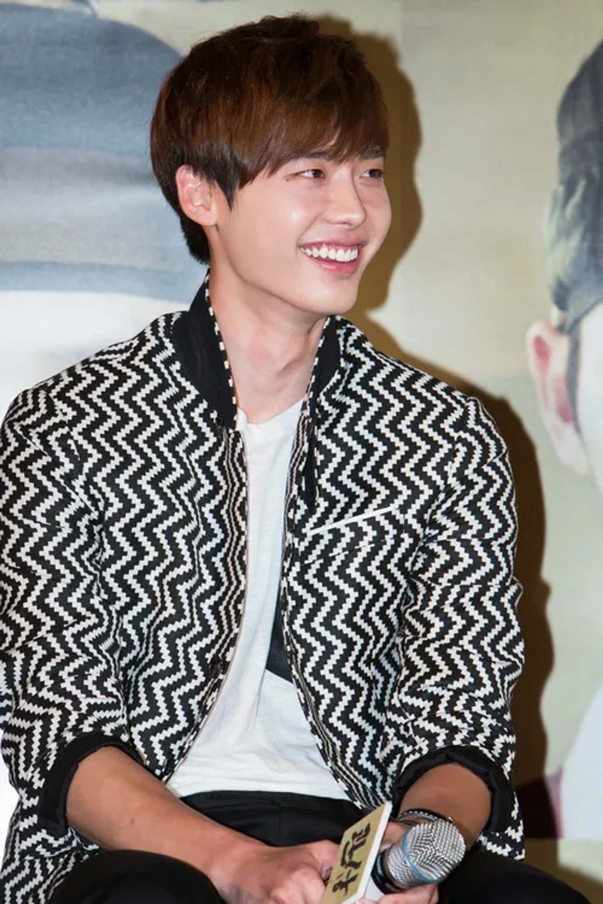 Lee Jong-suk at an event for The Face Reader (2013)