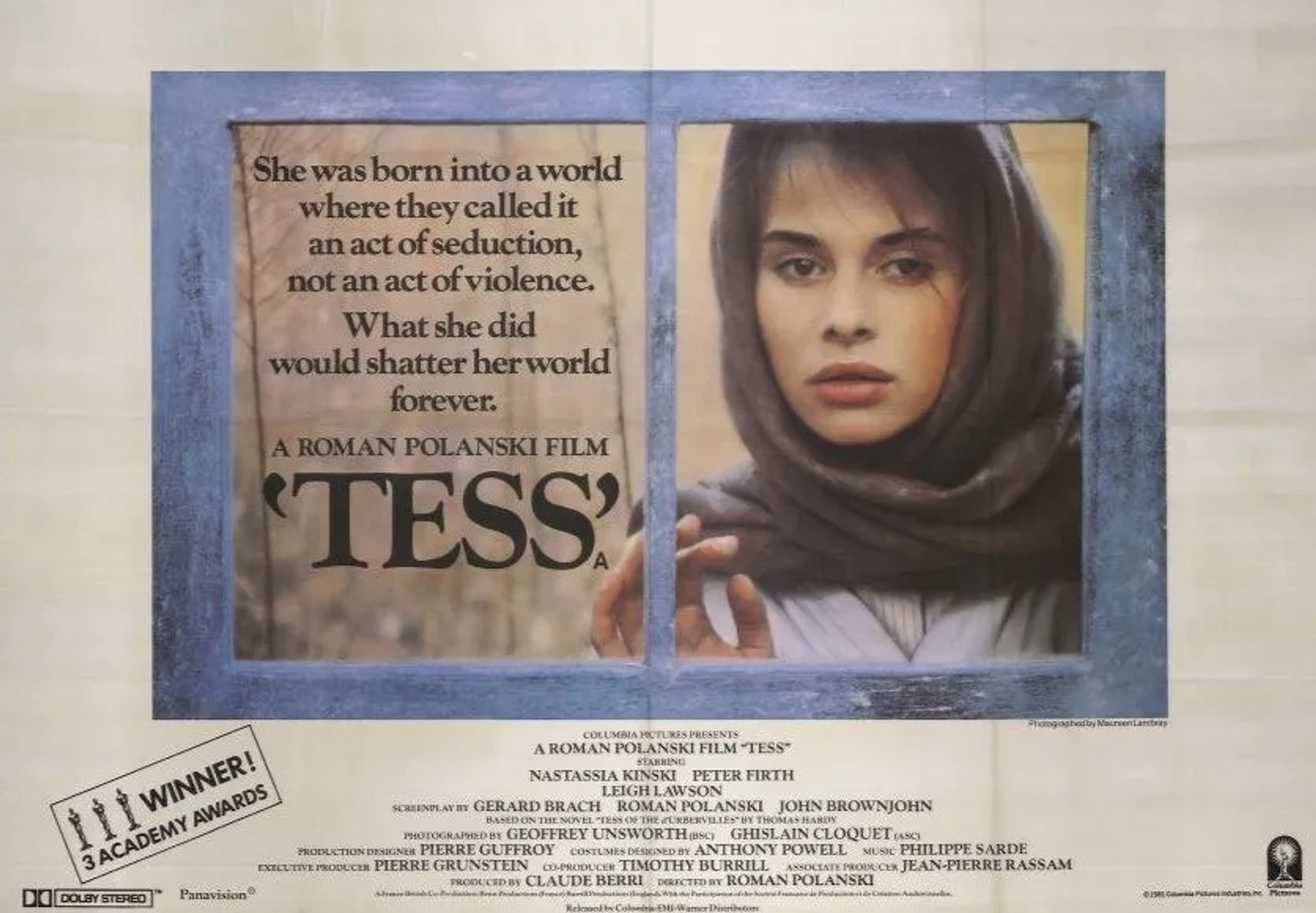 Nastassja Kinski in Tess (1979)