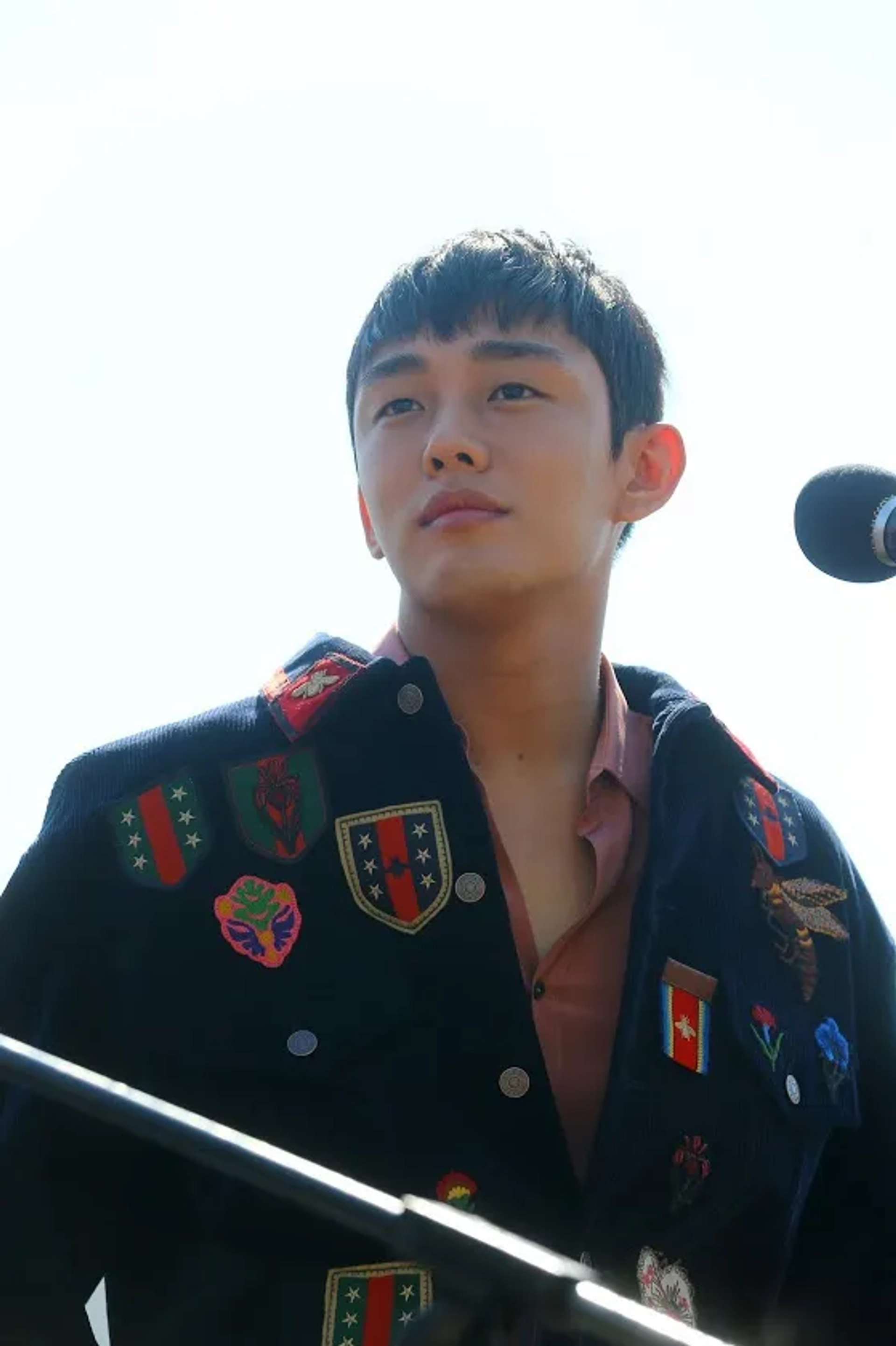 Yoo Ah-in at an event for The Throne (2015)