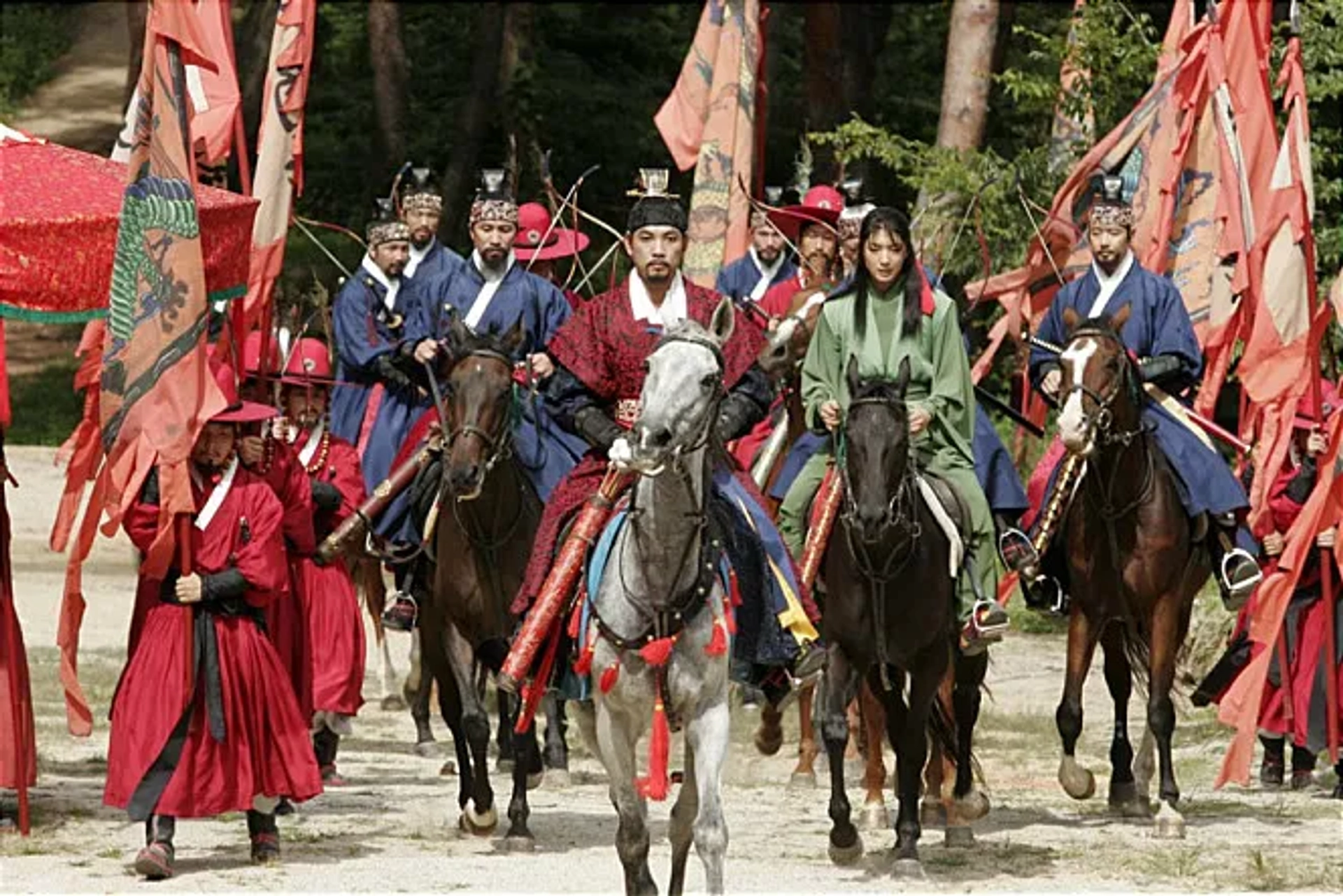 Jin-young Jung and Lee Joon-Gi in The King and the Clown (2005)